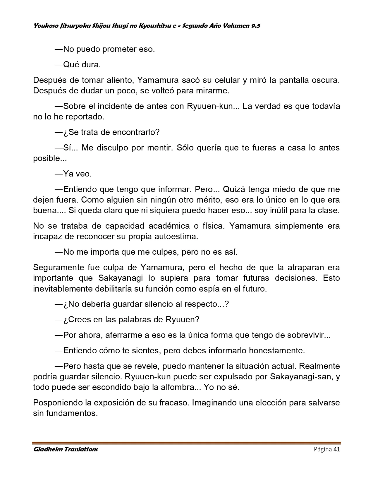 Página 41 del Manga