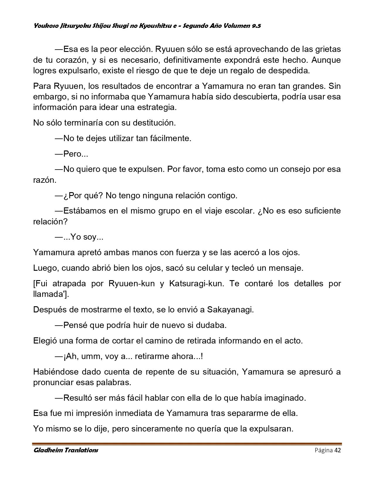 Página 42 del Manga