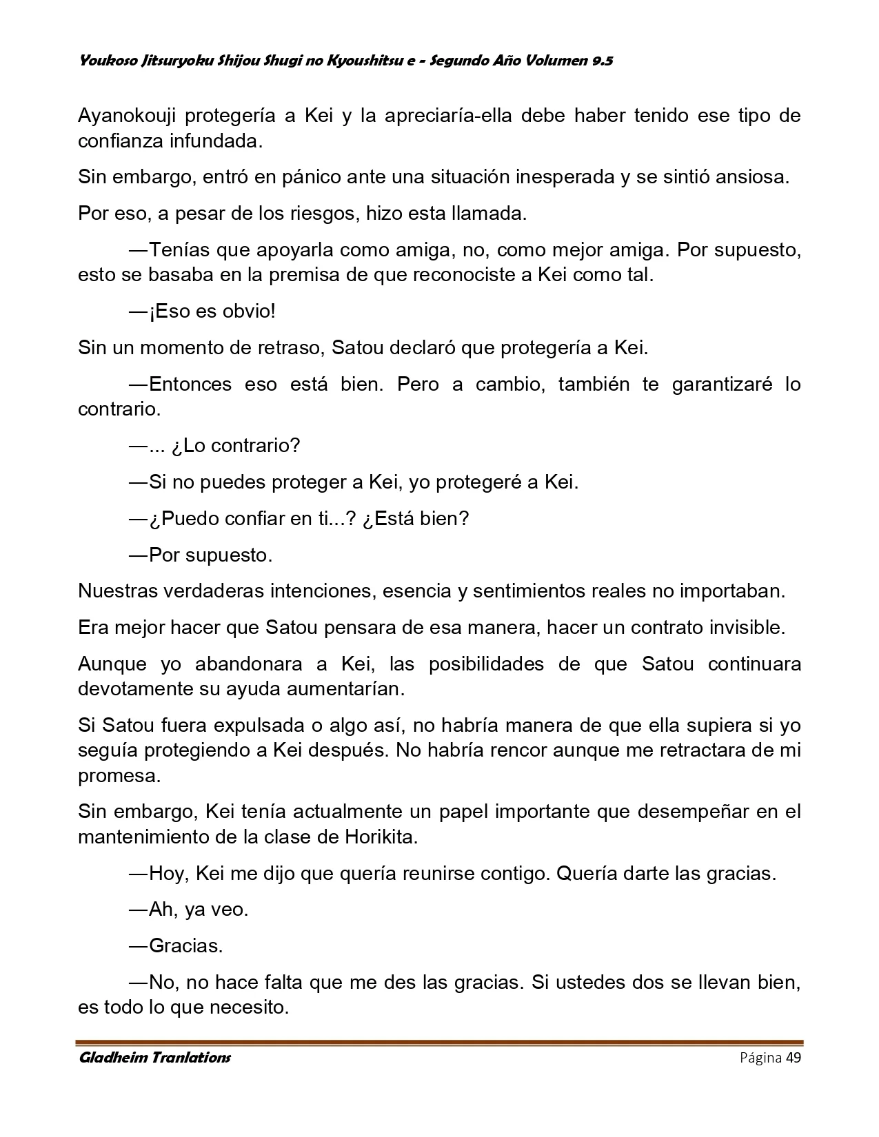 Página 49 del Manga