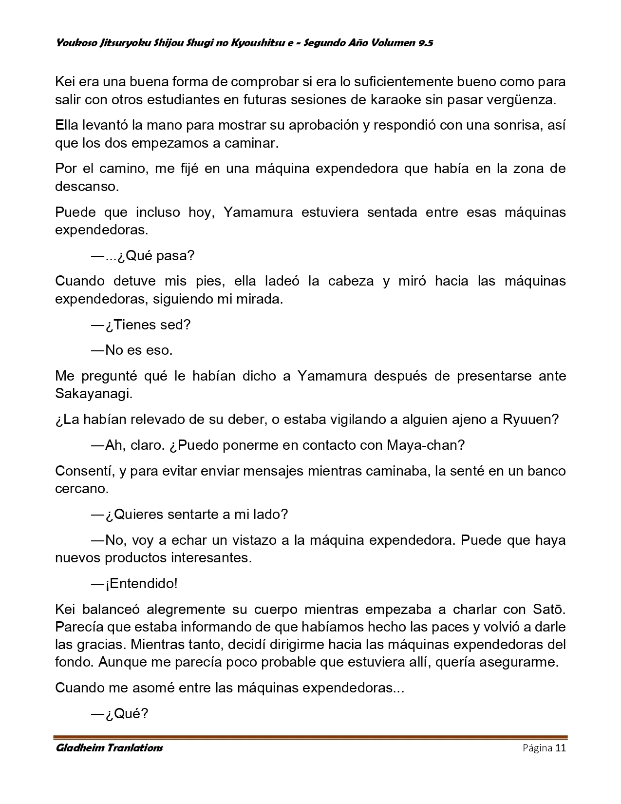 Página 11 del Manga