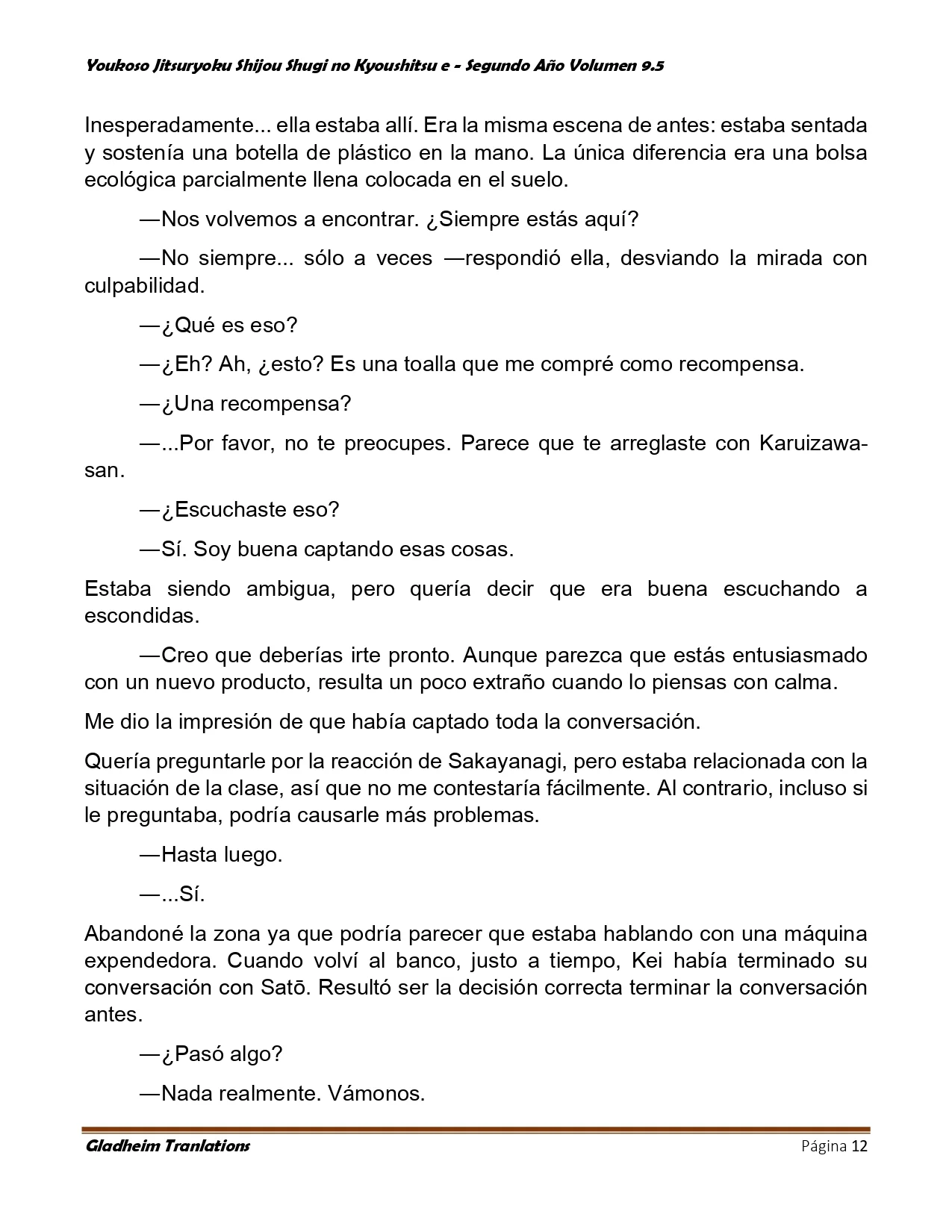 Página 12 del Manga