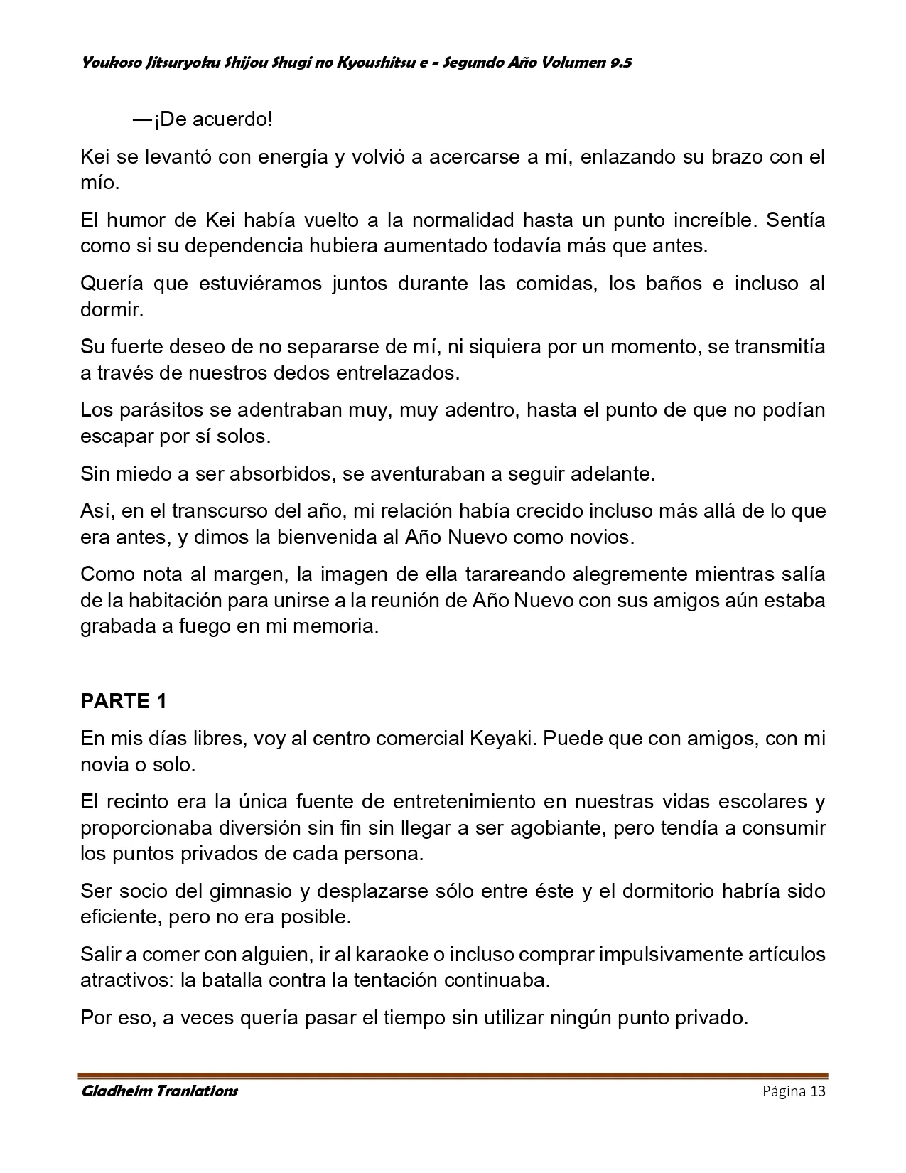 Página 13 del Manga