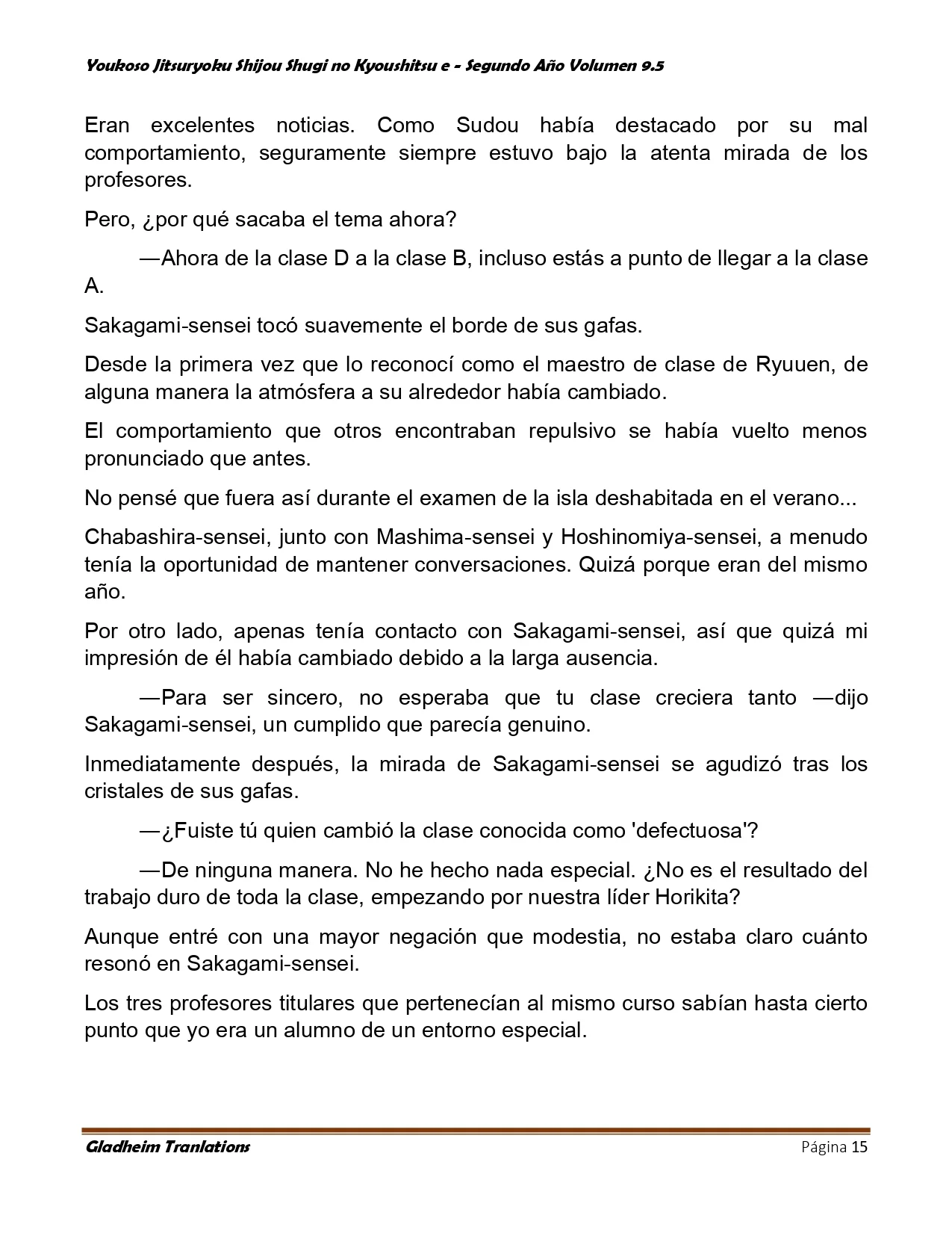 Página 15 del Manga