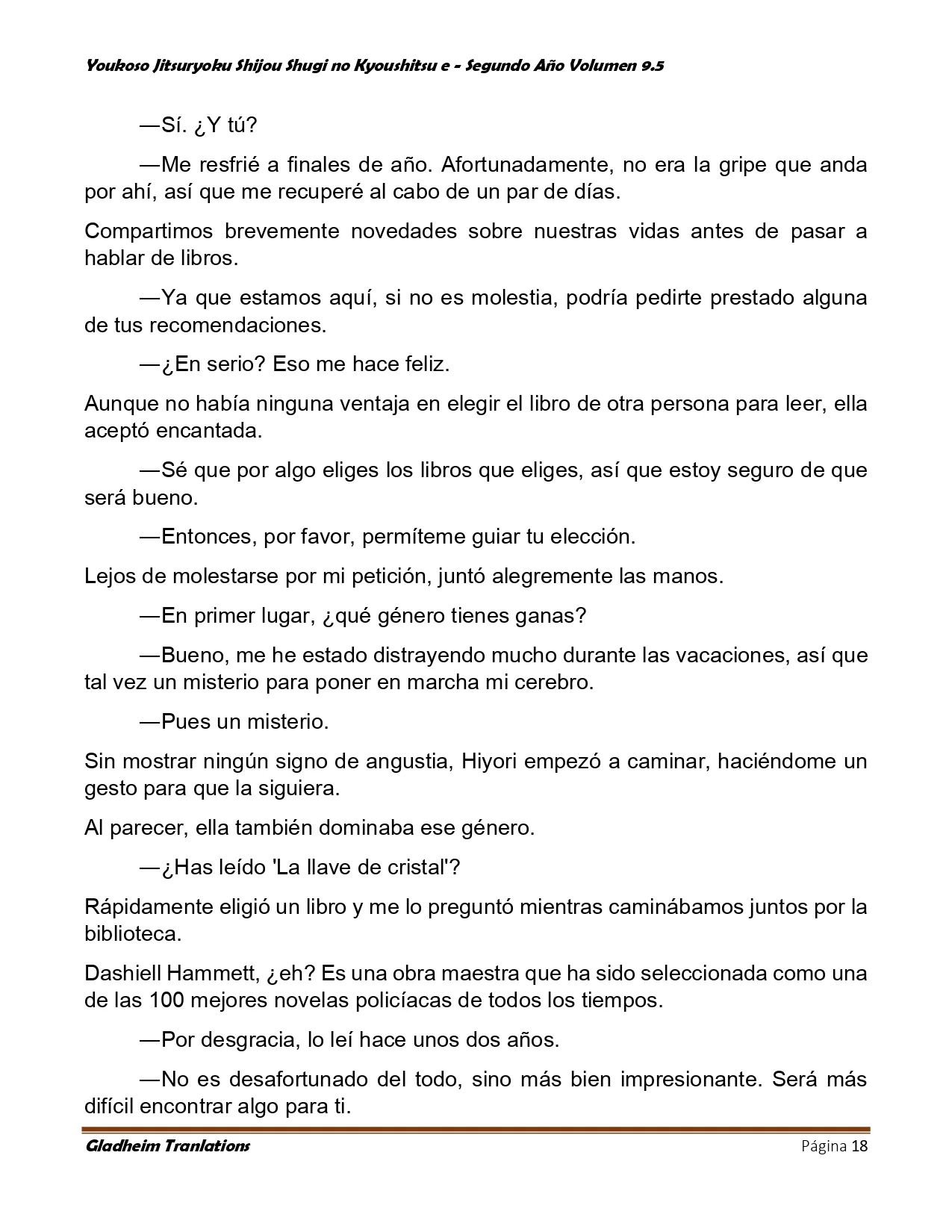 Página 18 del Manga