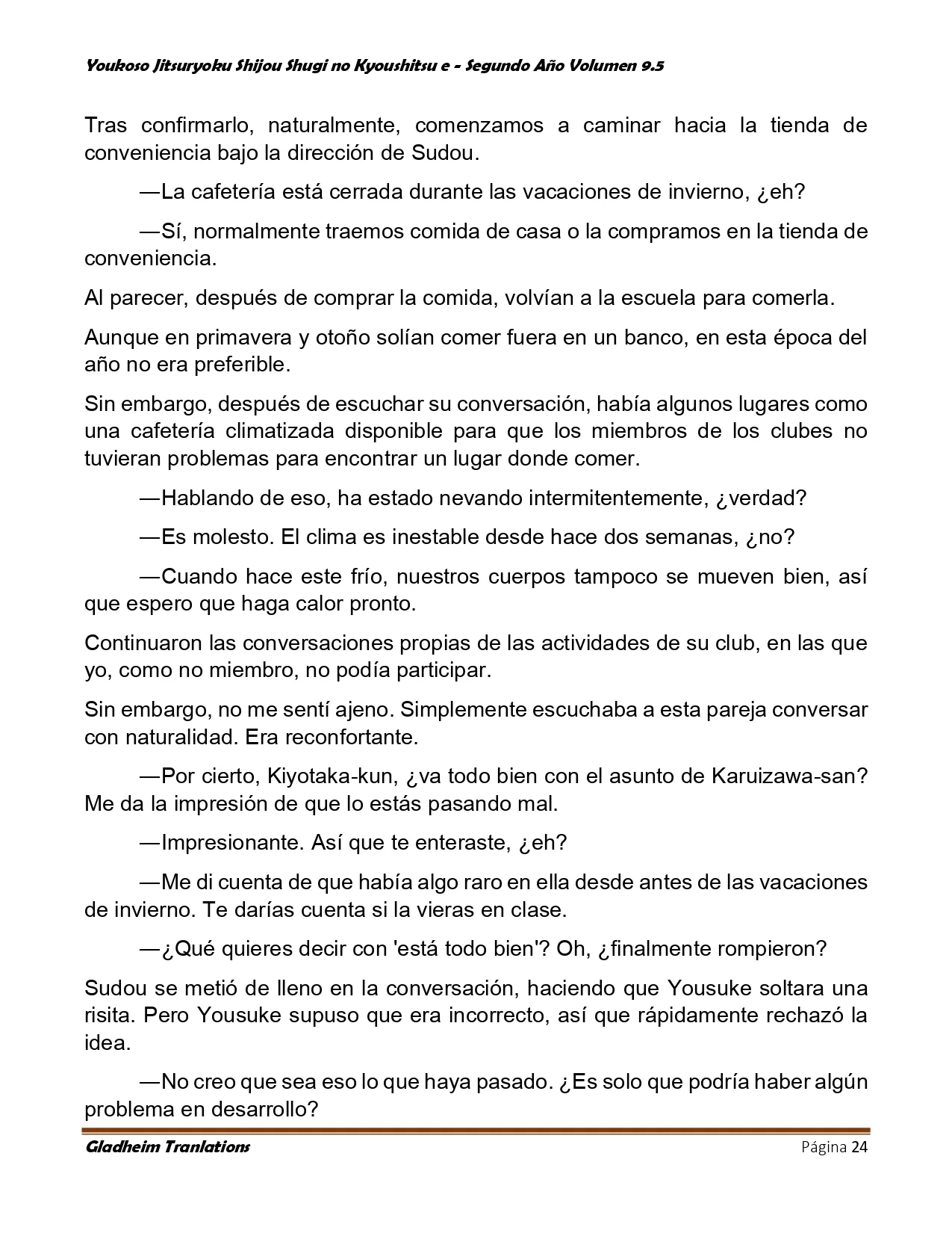 Página 24 del Manga