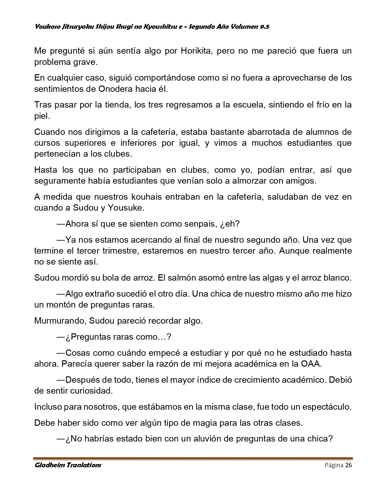 Página 26 del Manga