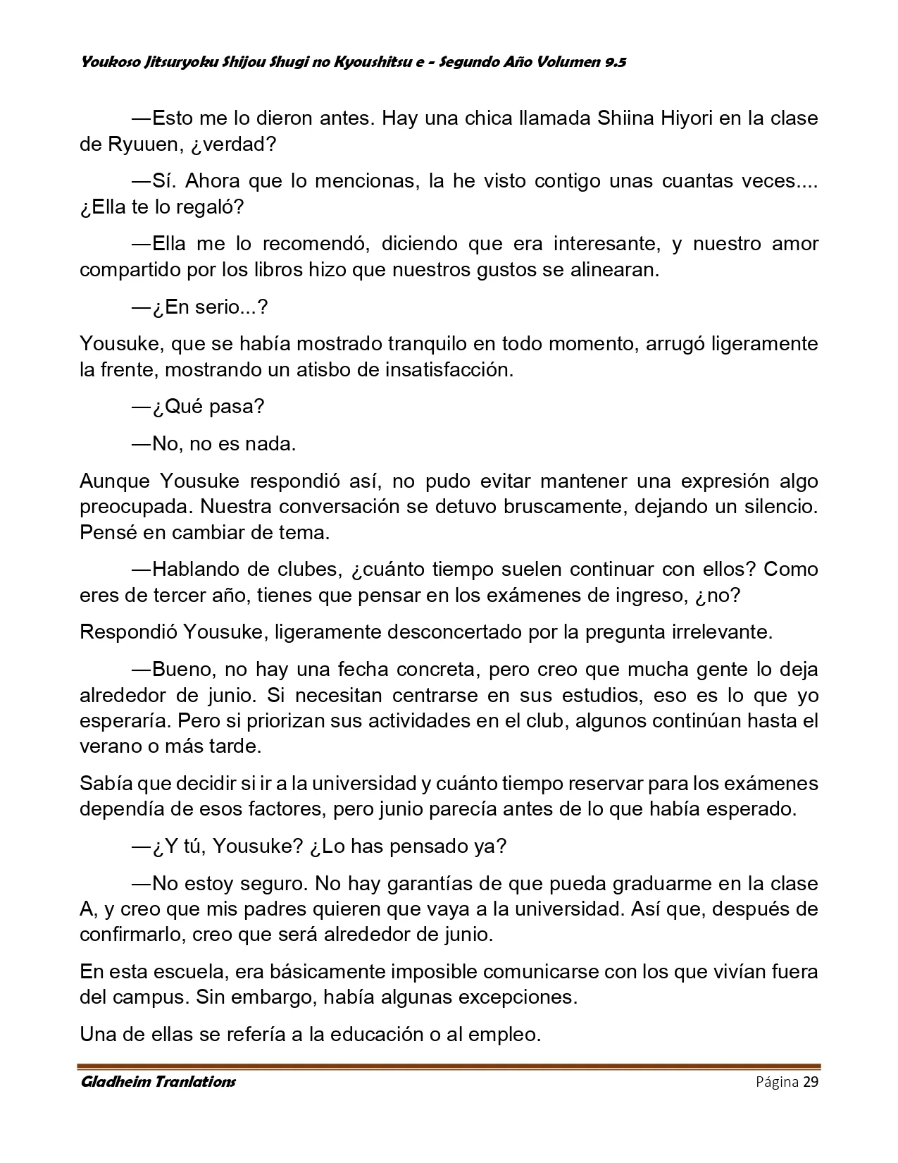 Página 29 del Manga