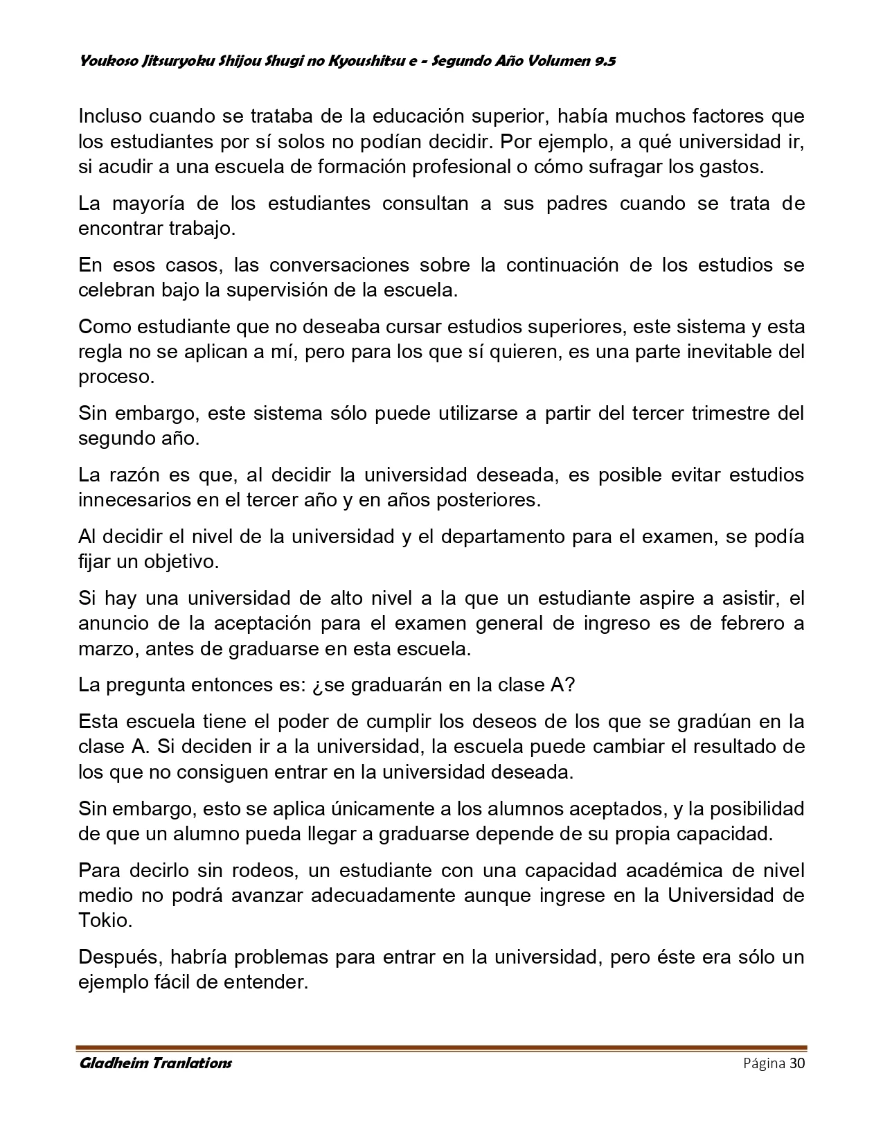 Página 30 del Manga