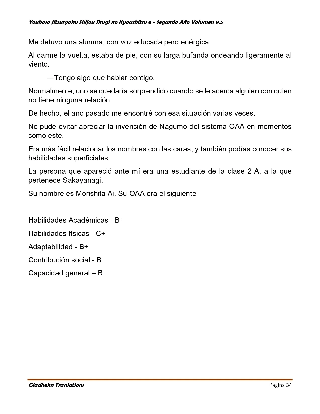 Página 34 del Manga