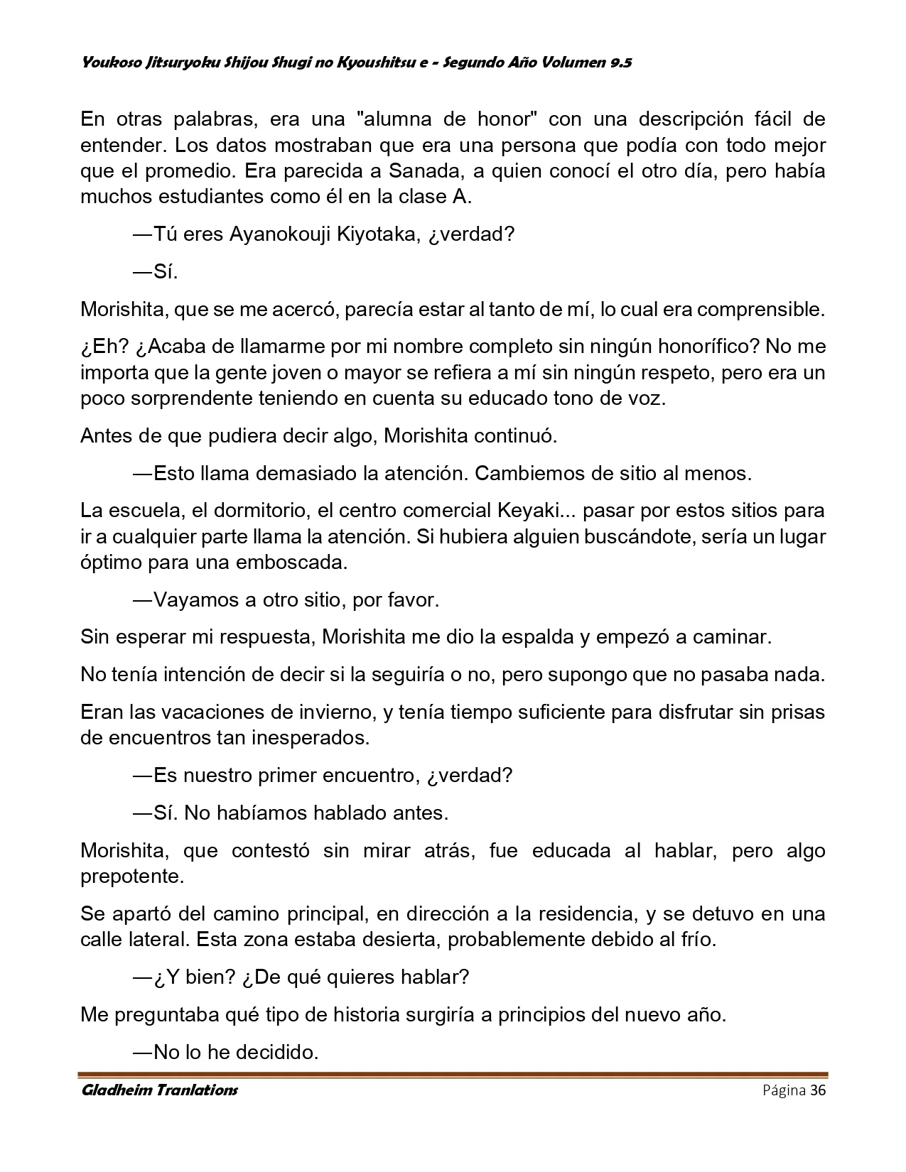 Página 36 del Manga