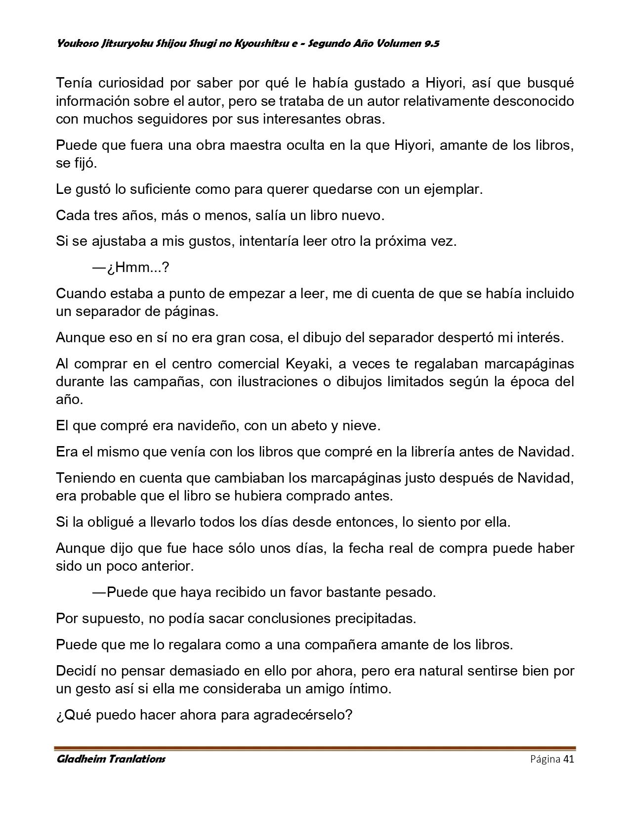 Página 41 del Manga