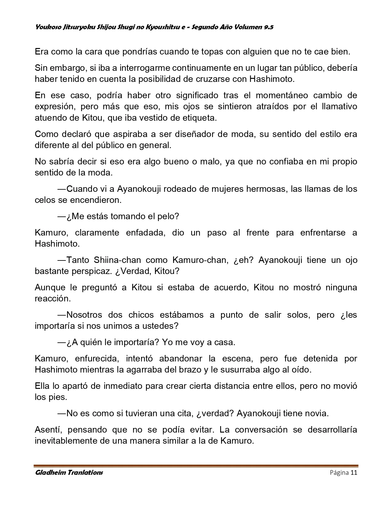 Página 11 del Manga