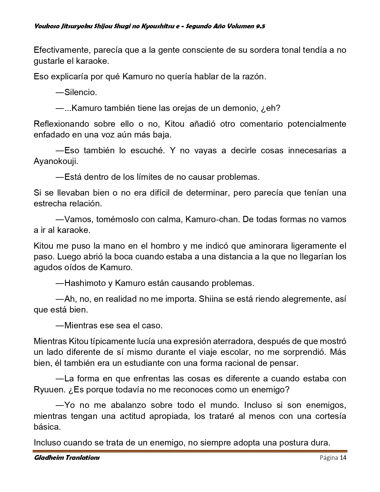 Página 14 del Manga