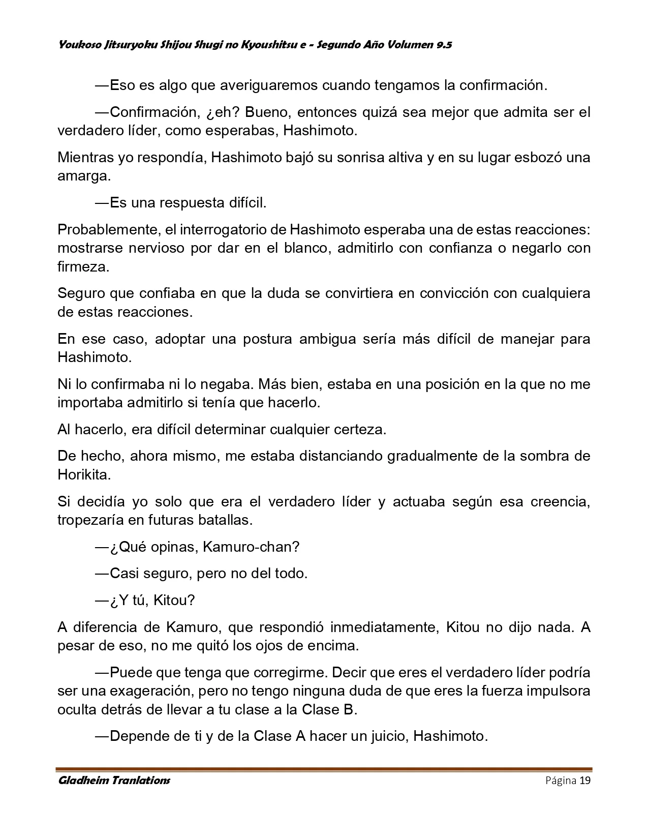 Página 19 del Manga