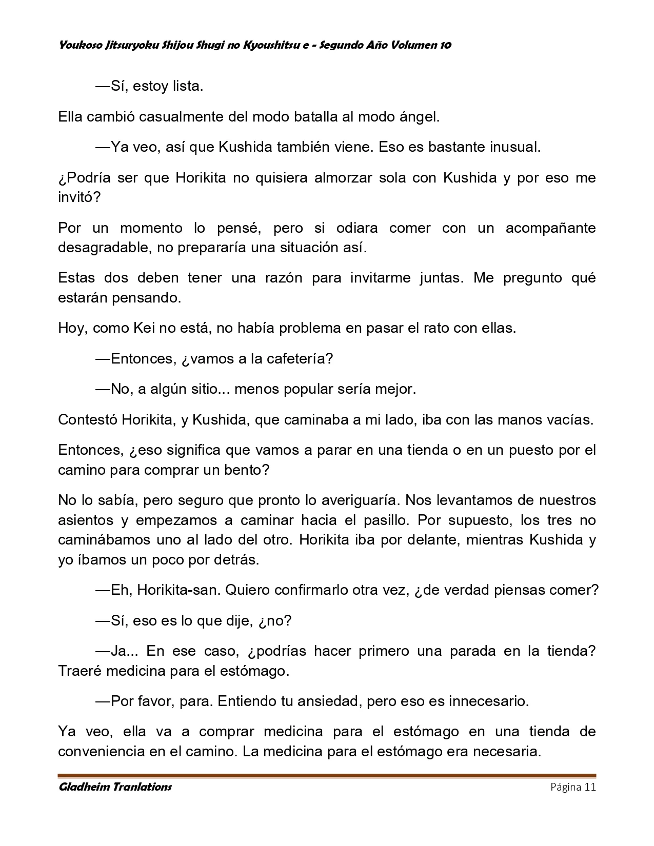 Página 11 del Manga