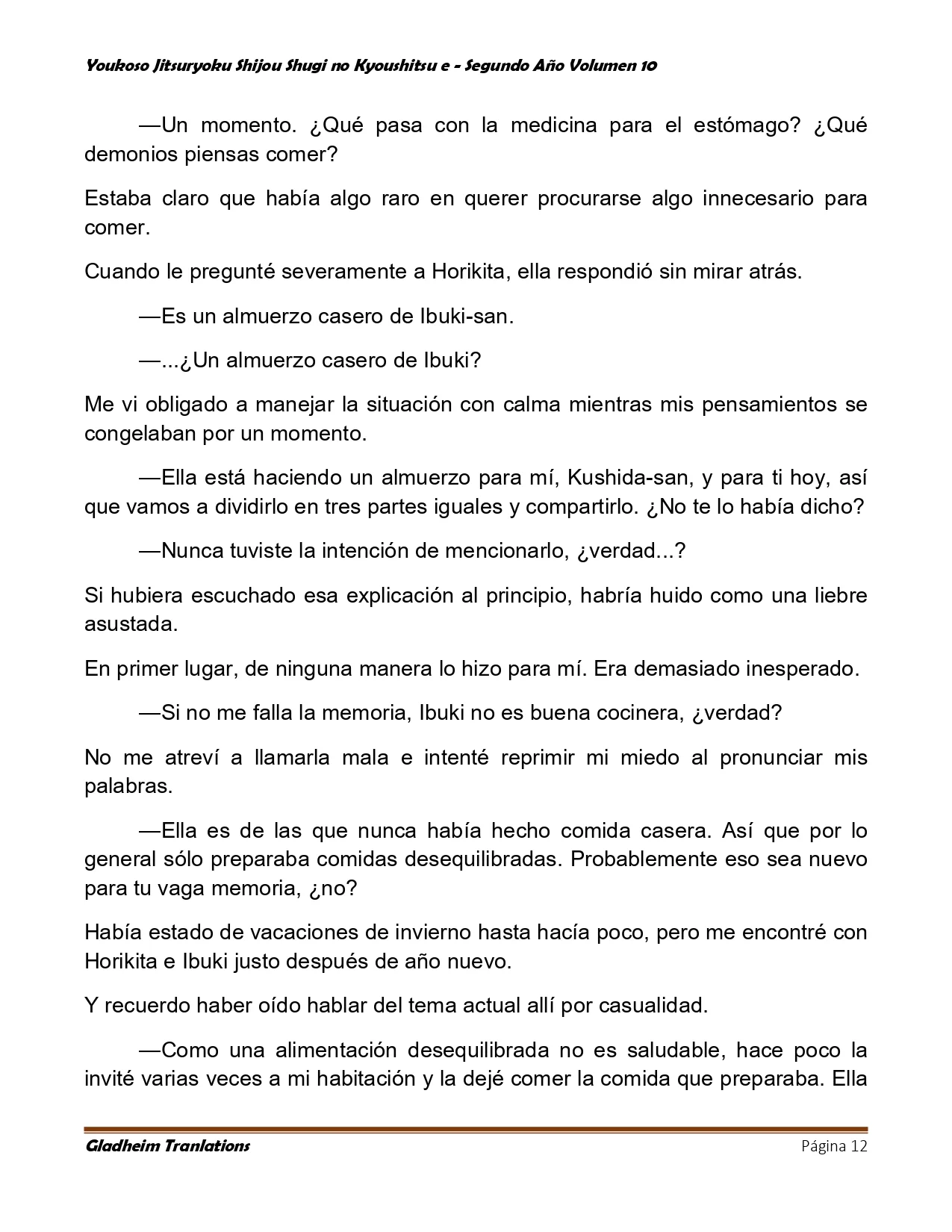 Página 12 del Manga