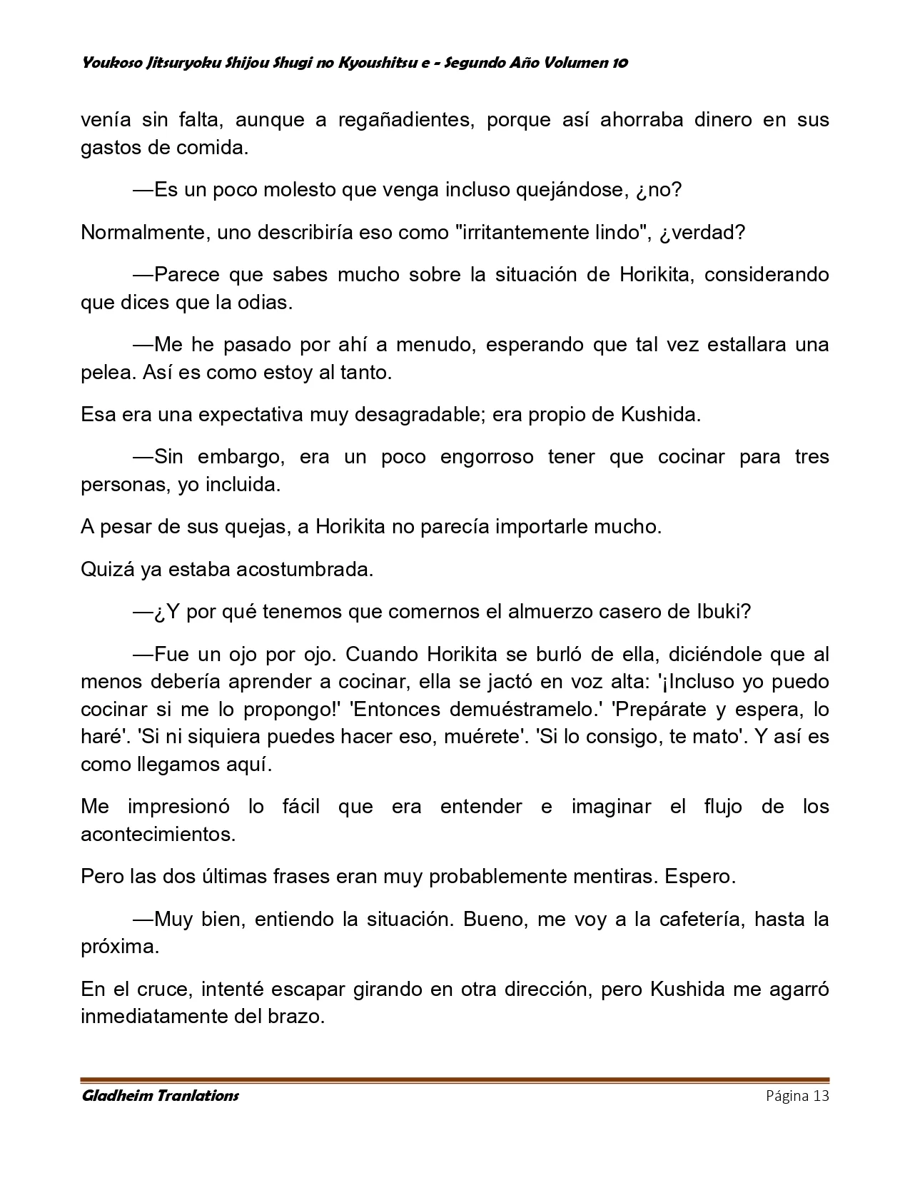 Página 13 del Manga