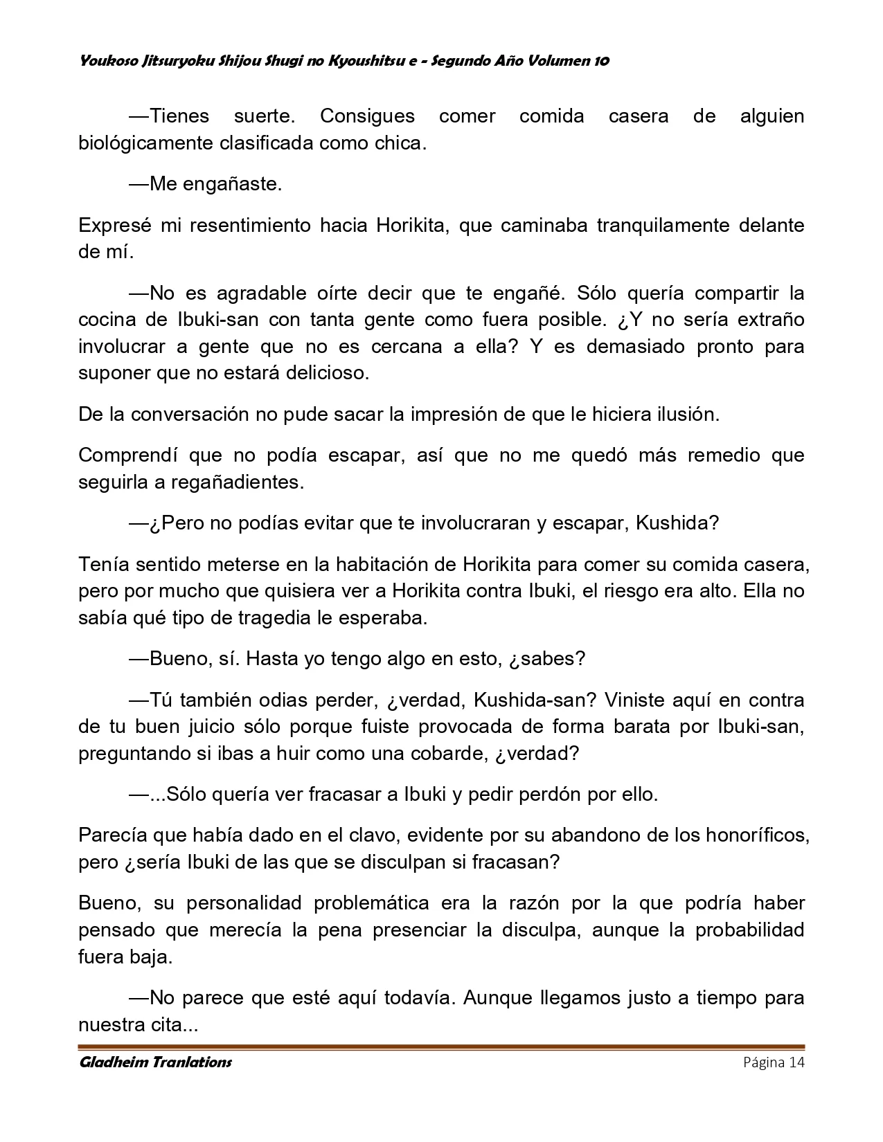 Página 14 del Manga