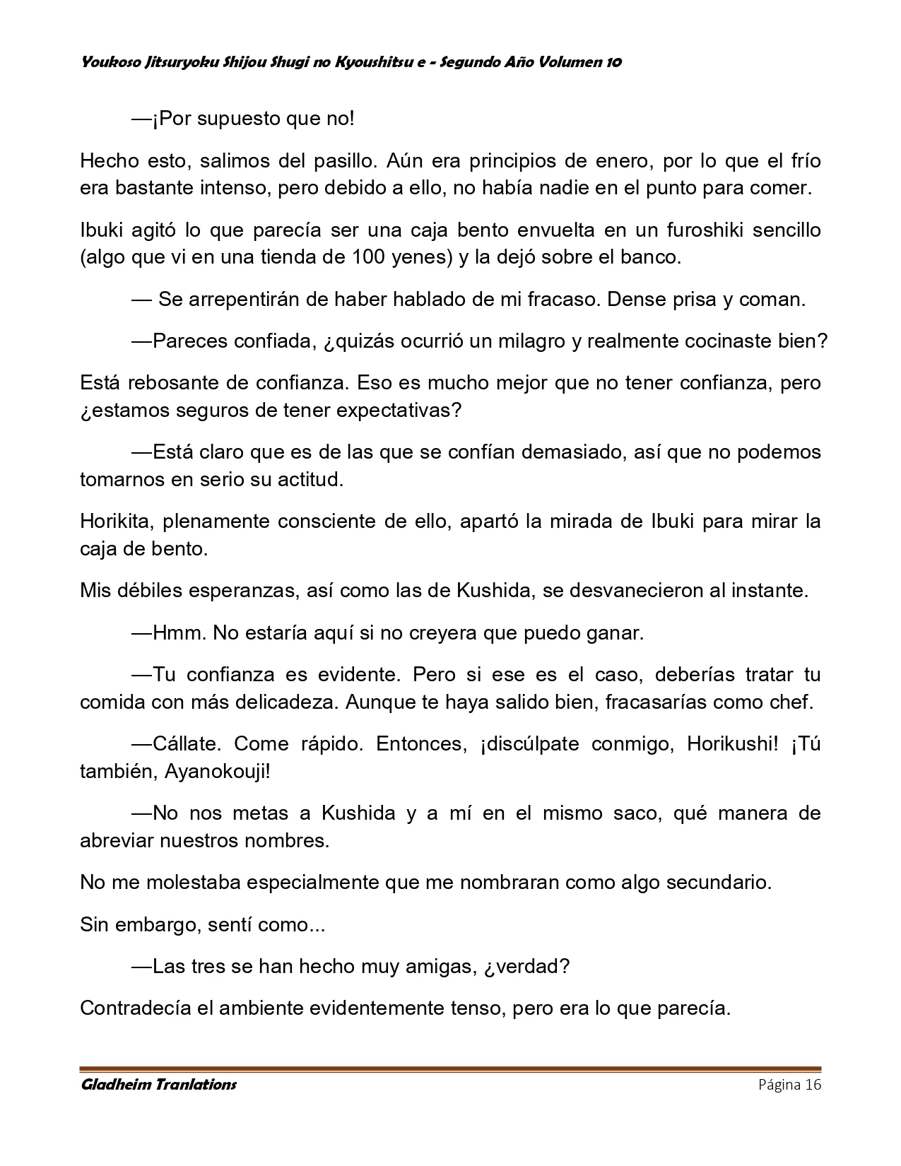 Página 16 del Manga