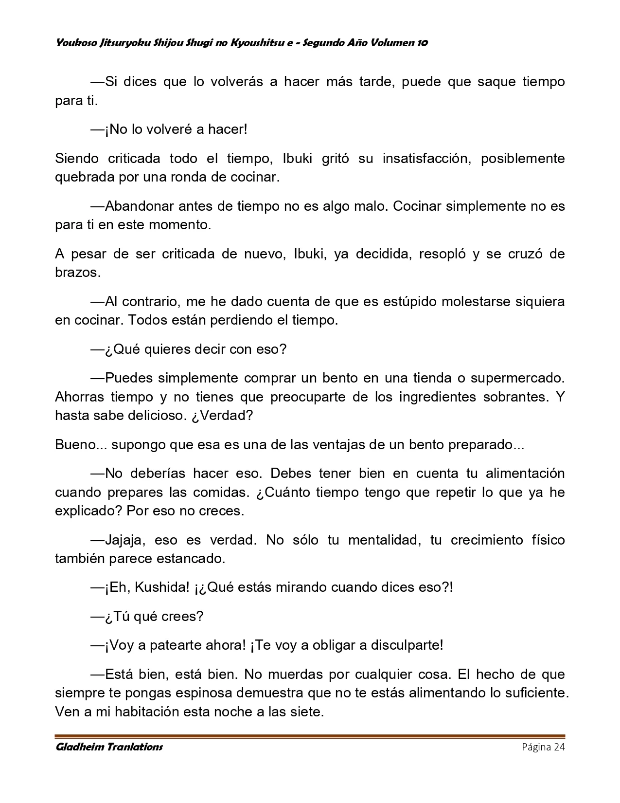 Página 24 del Manga