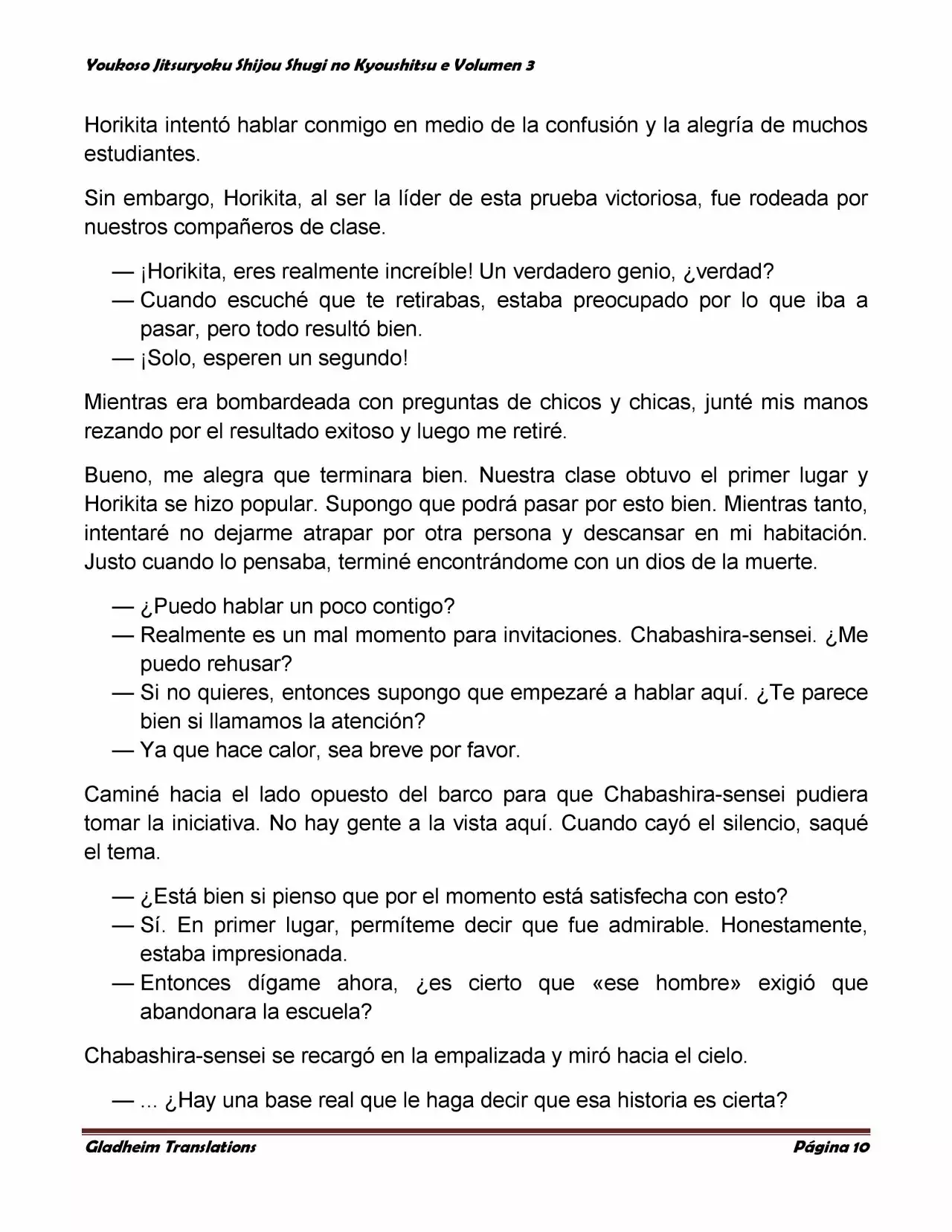 Página 10 del Manga