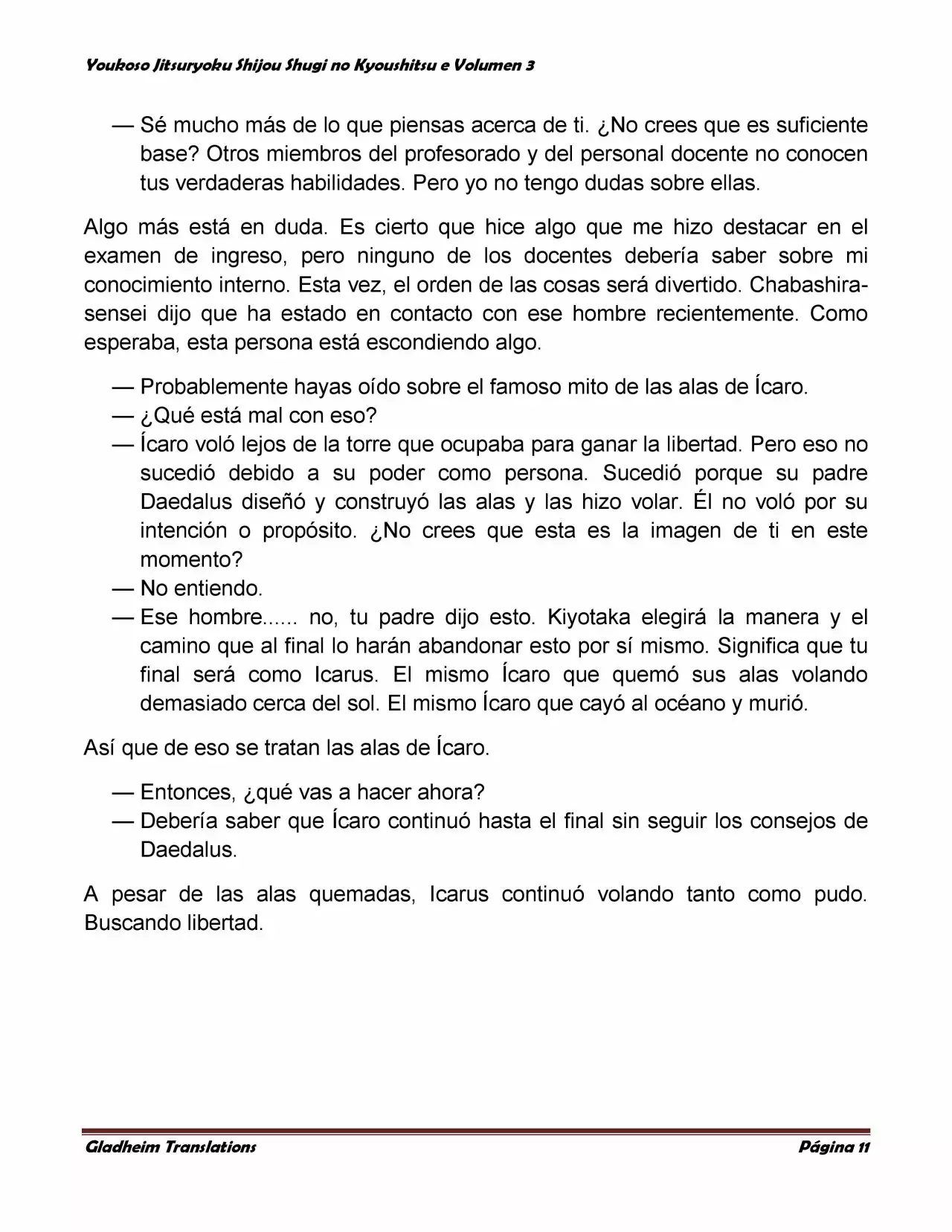 Página 11 del Manga