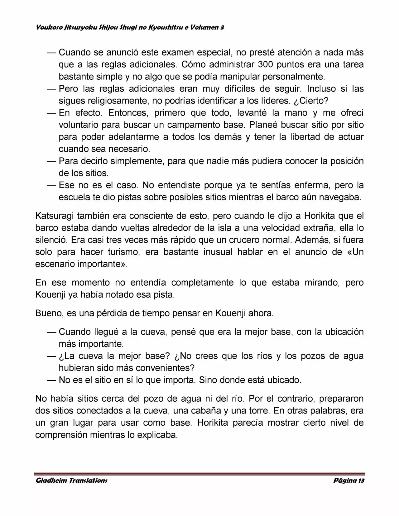 Página 13 del Manga