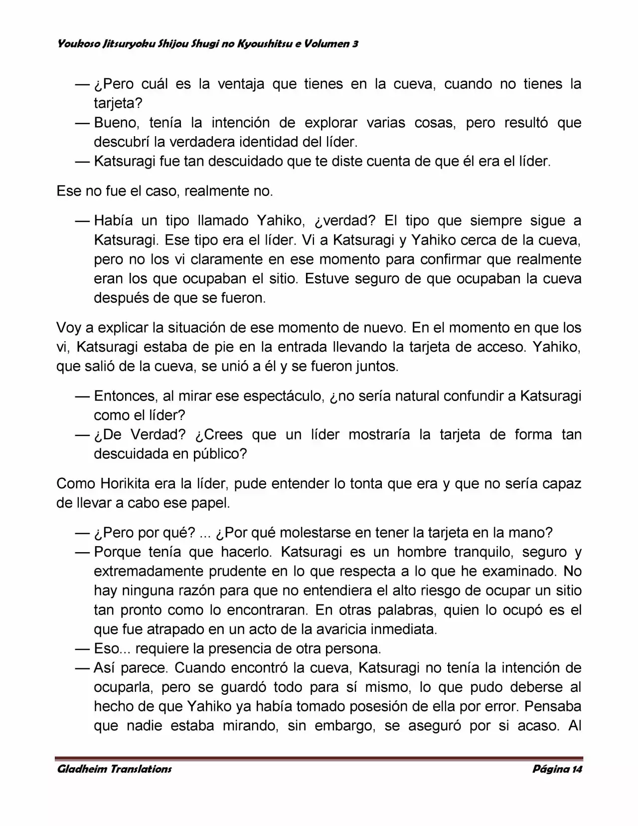 Página 14 del Manga