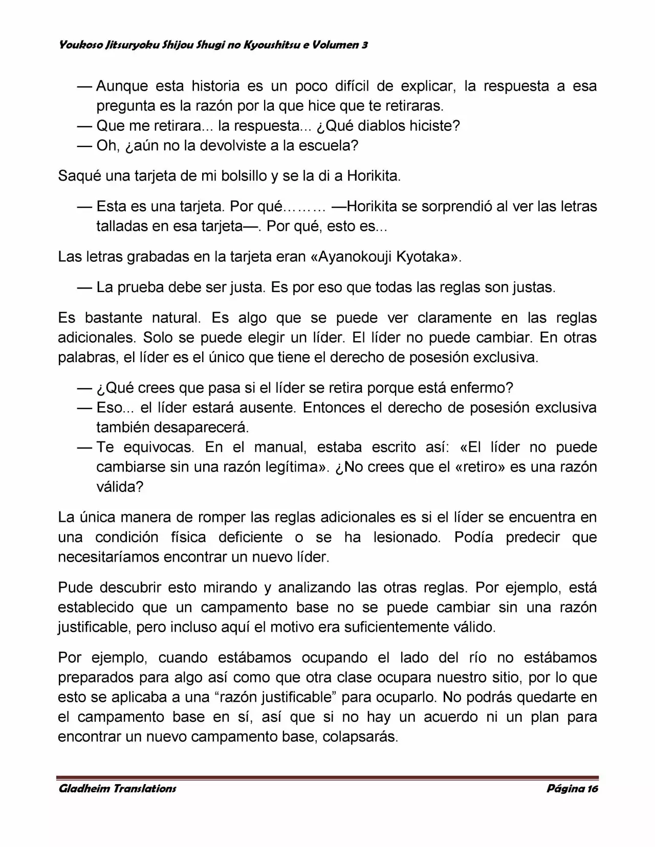 Página 16 del Manga