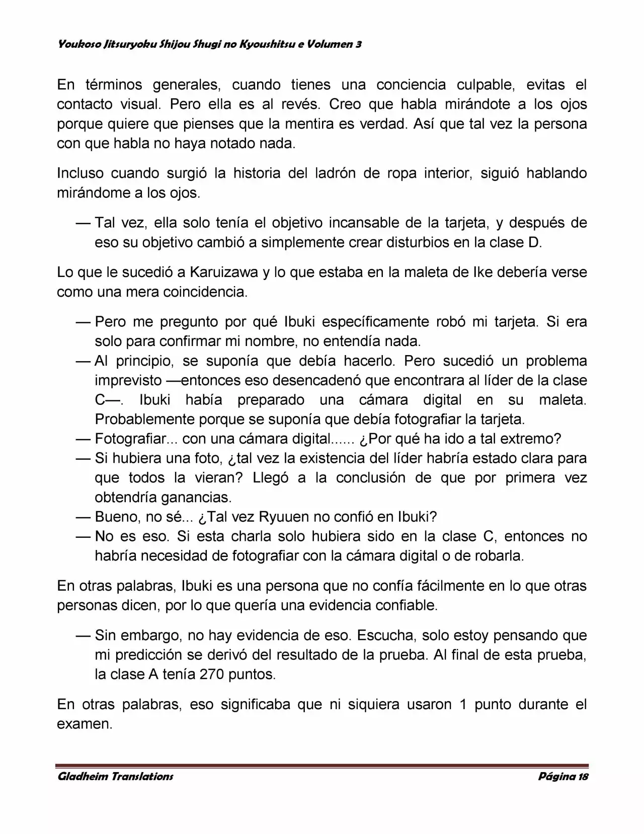 Página 18 del Manga