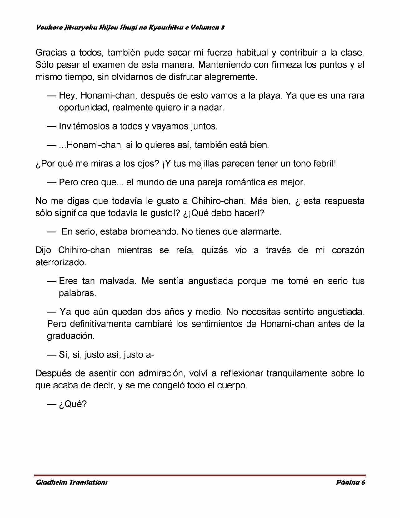 Página 6 del Manga