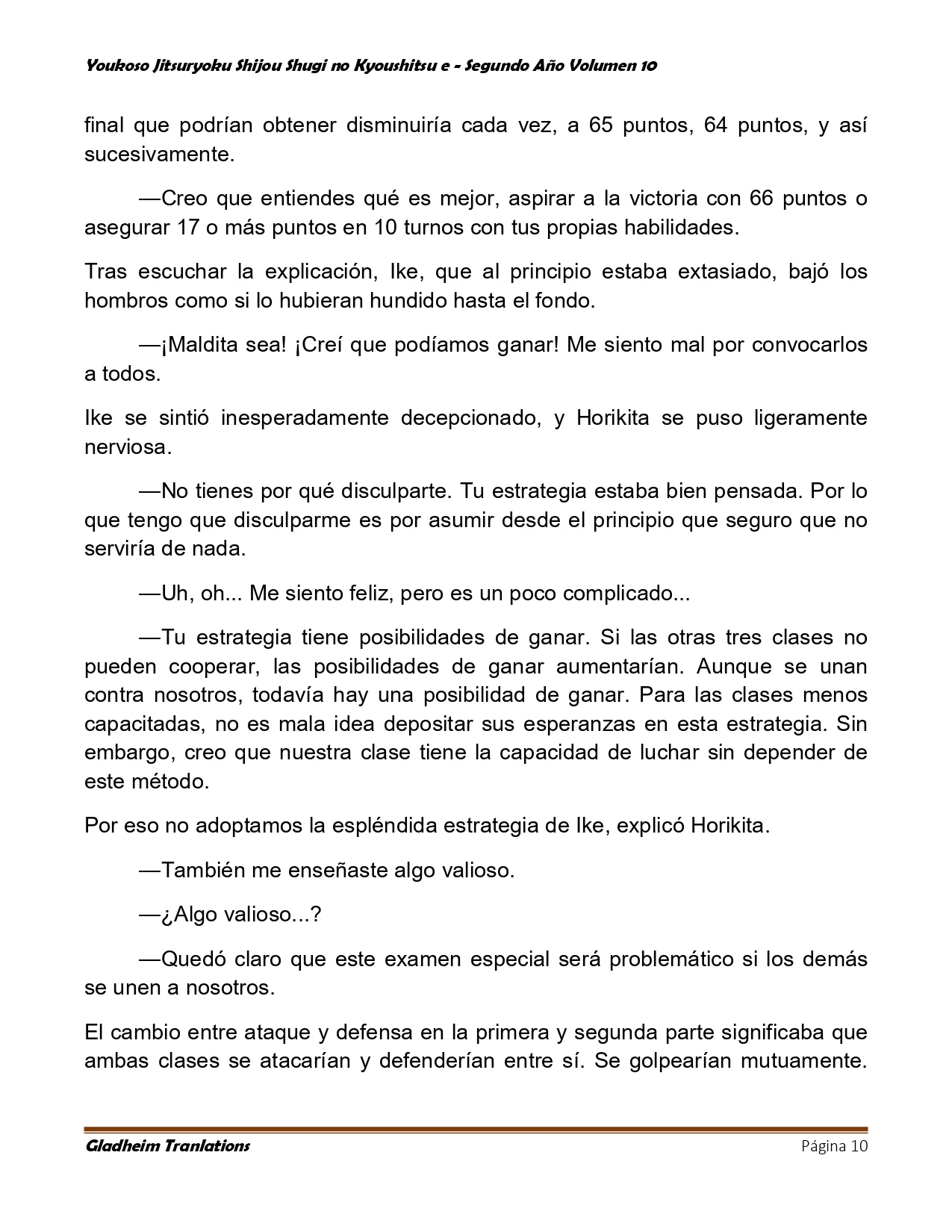 Página 10 del Manga