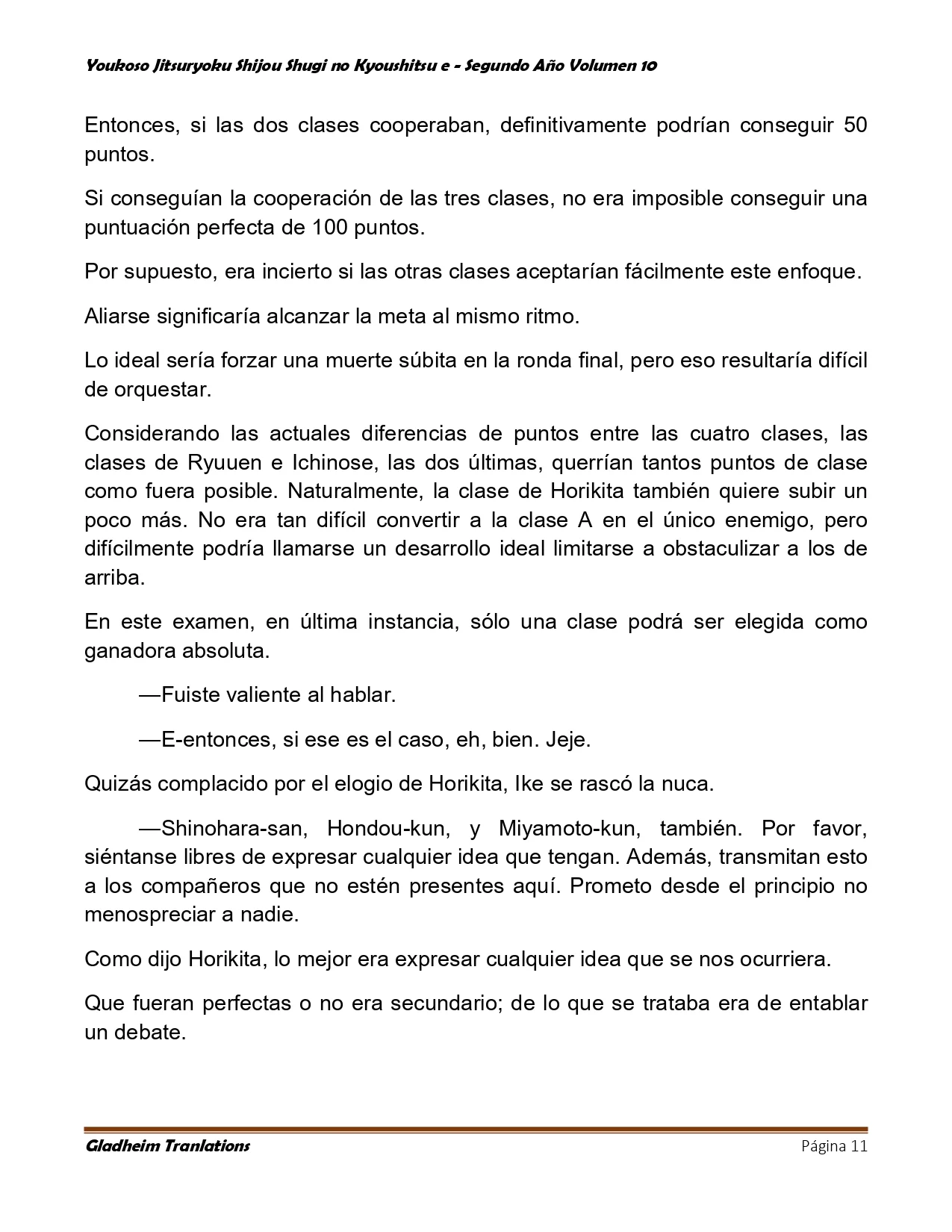 Página 11 del Manga