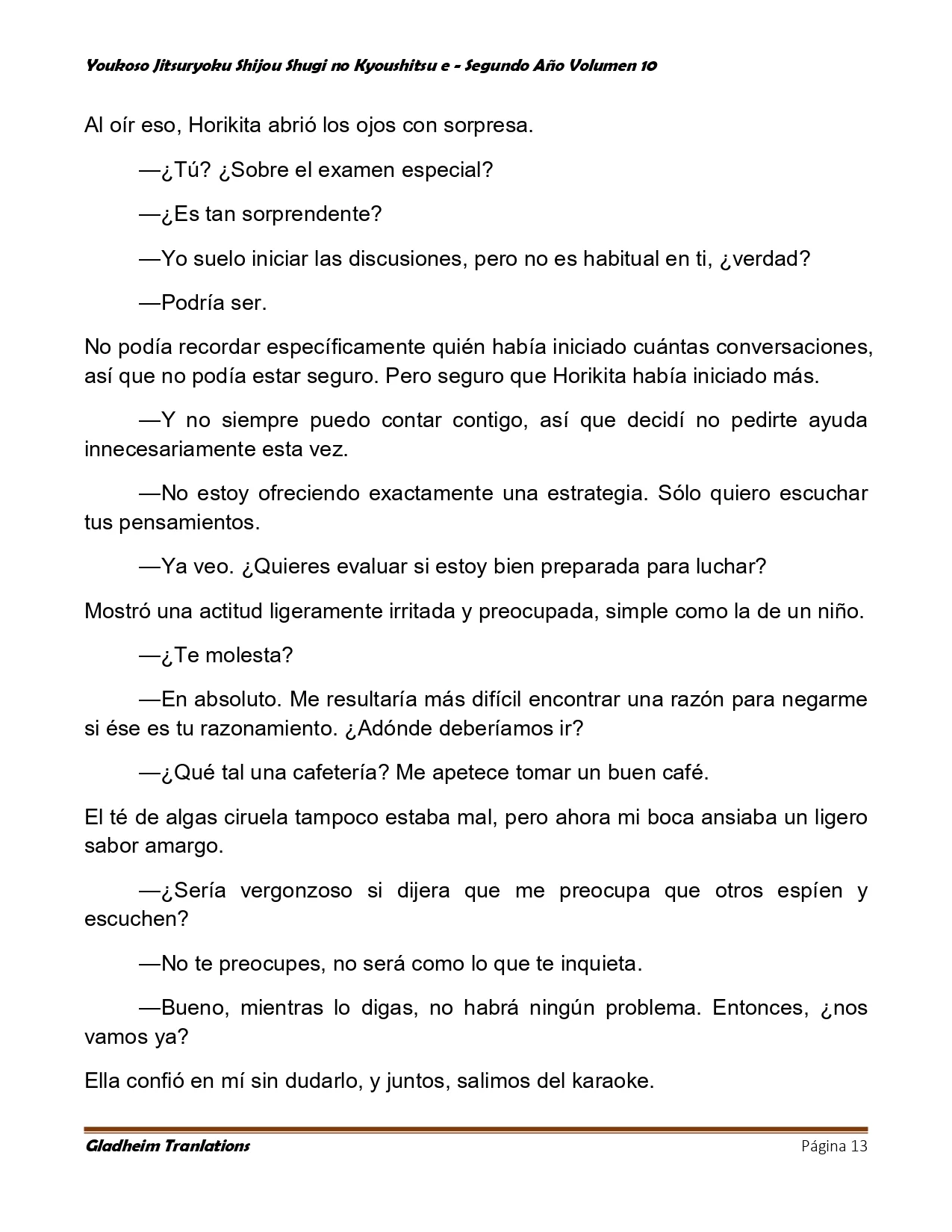 Página 13 del Manga