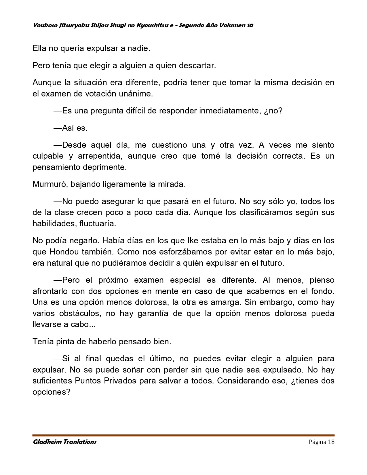 Página 18 del Manga