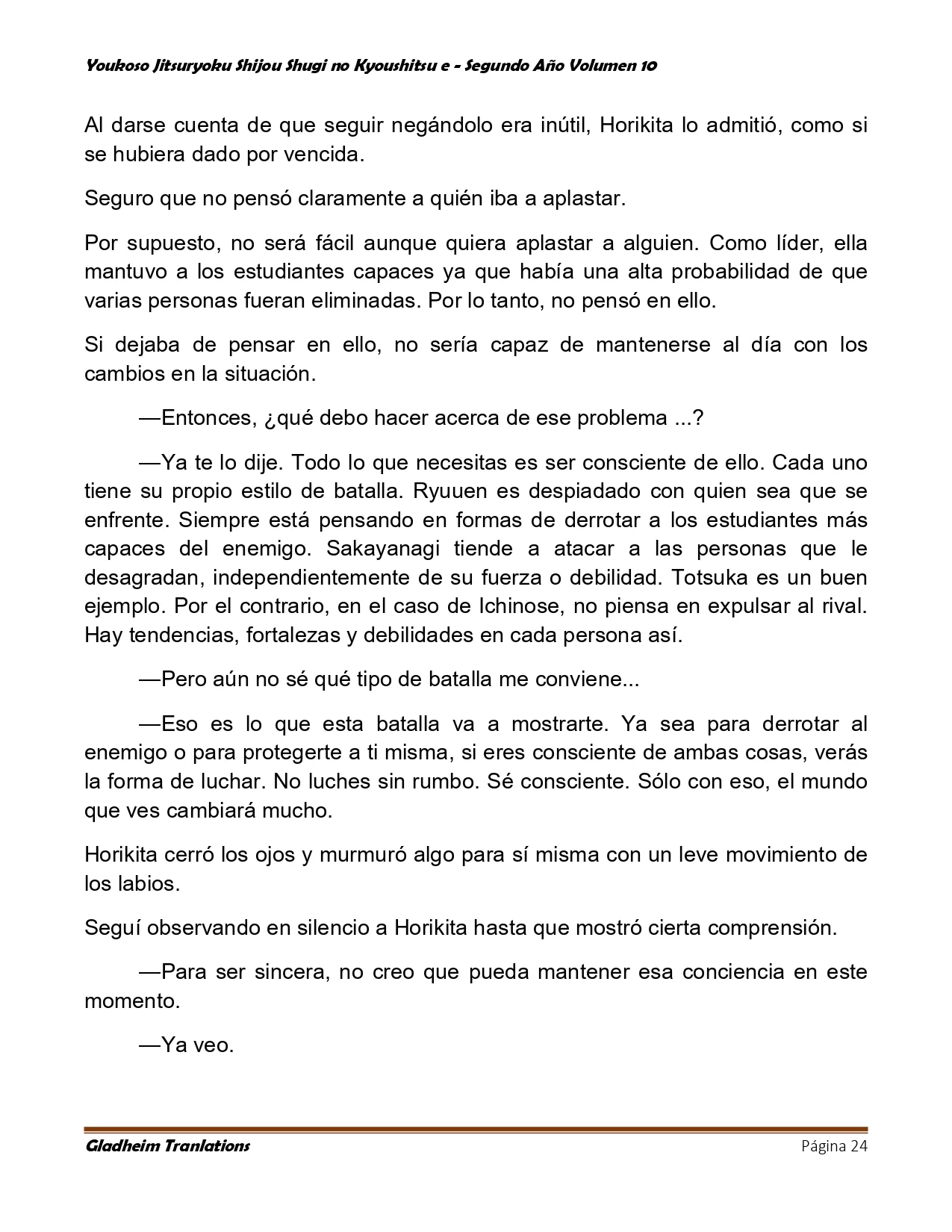 Página 24 del Manga