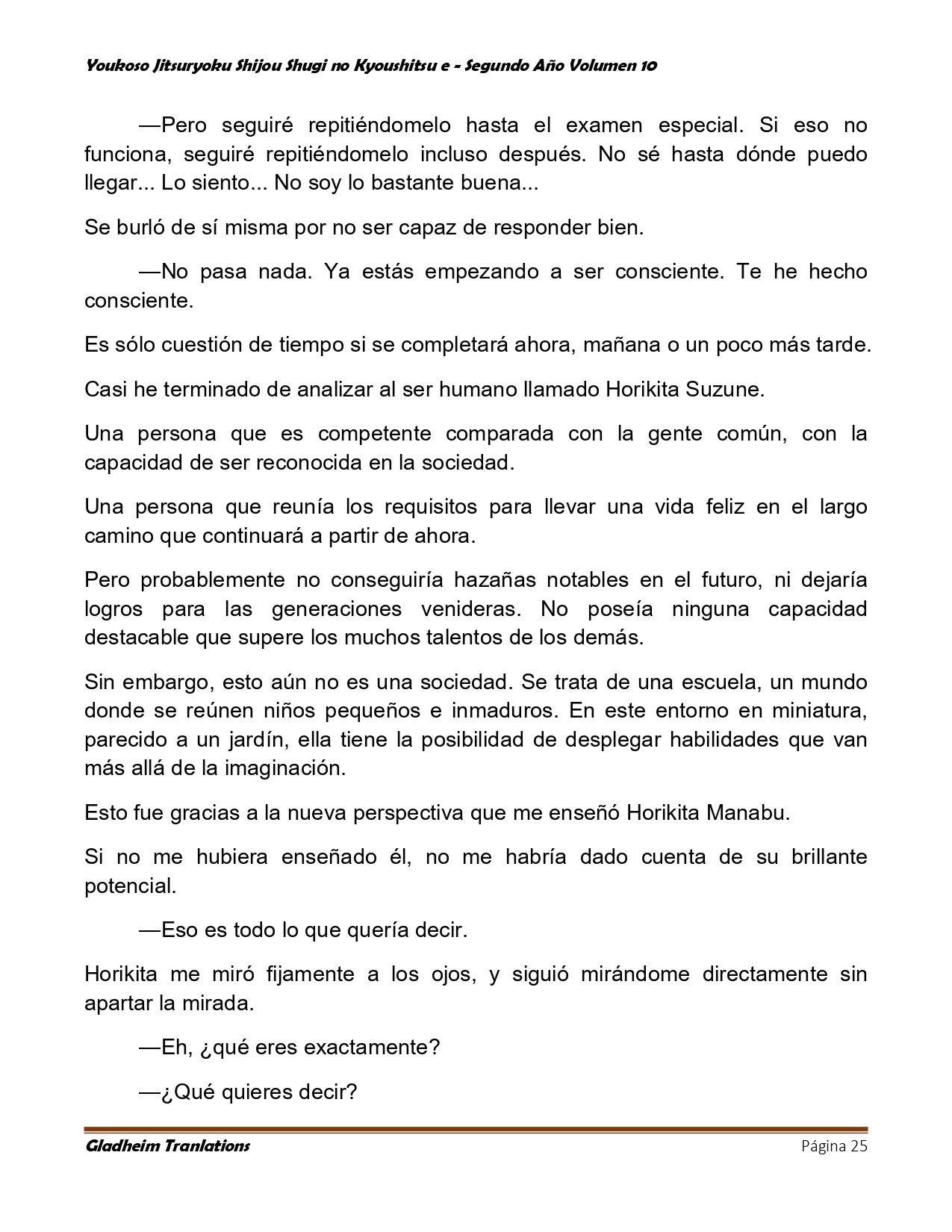 Página 25 del Manga