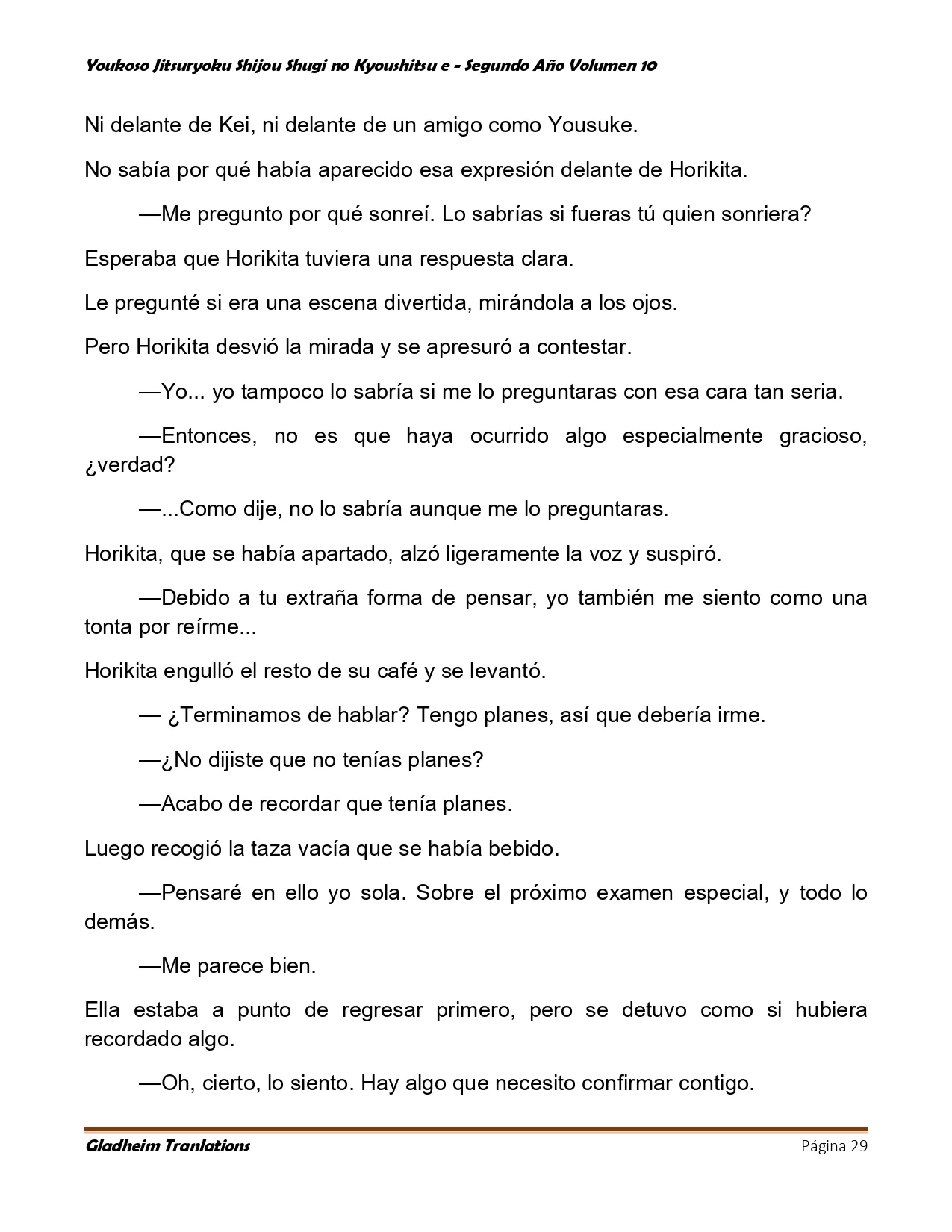 Página 29 del Manga