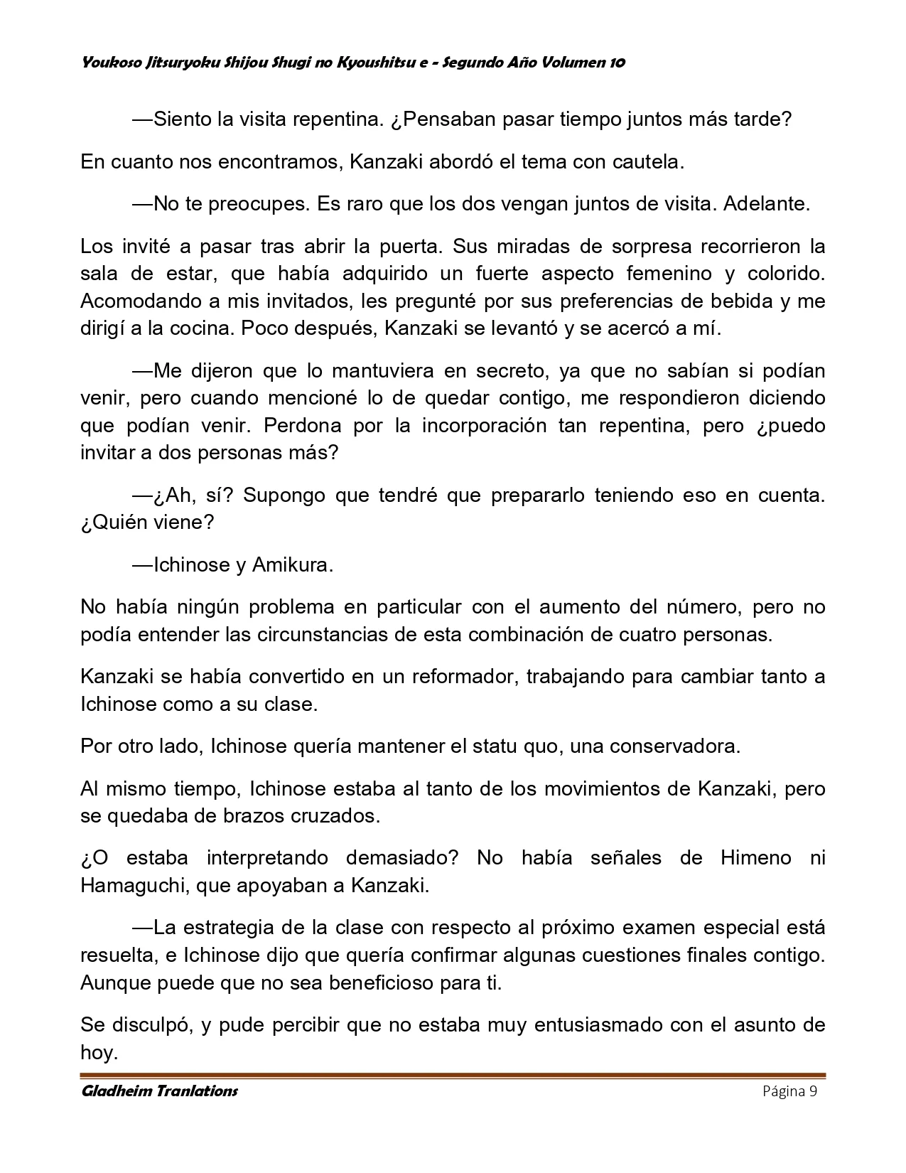 Página 9 del Manga