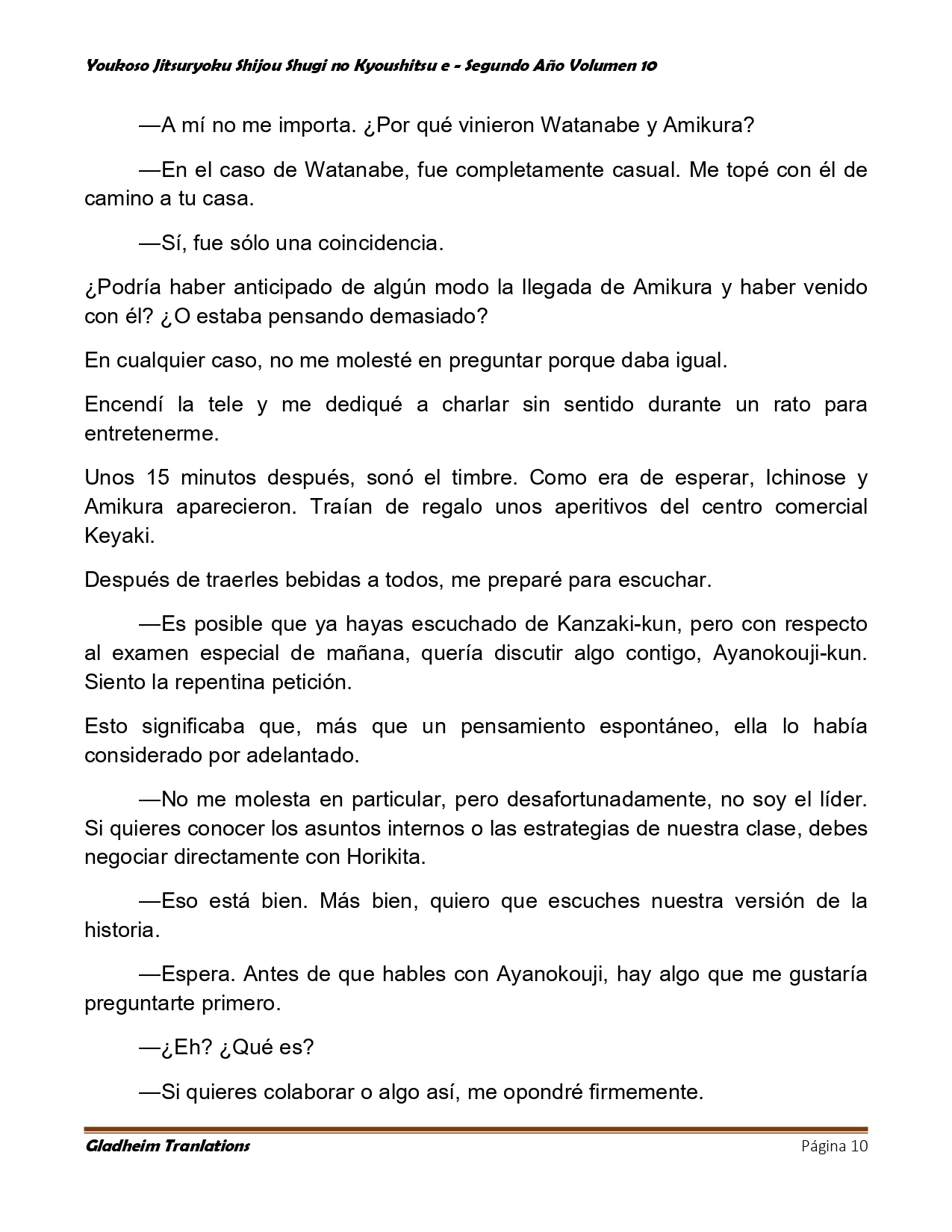 Página 10 del Manga