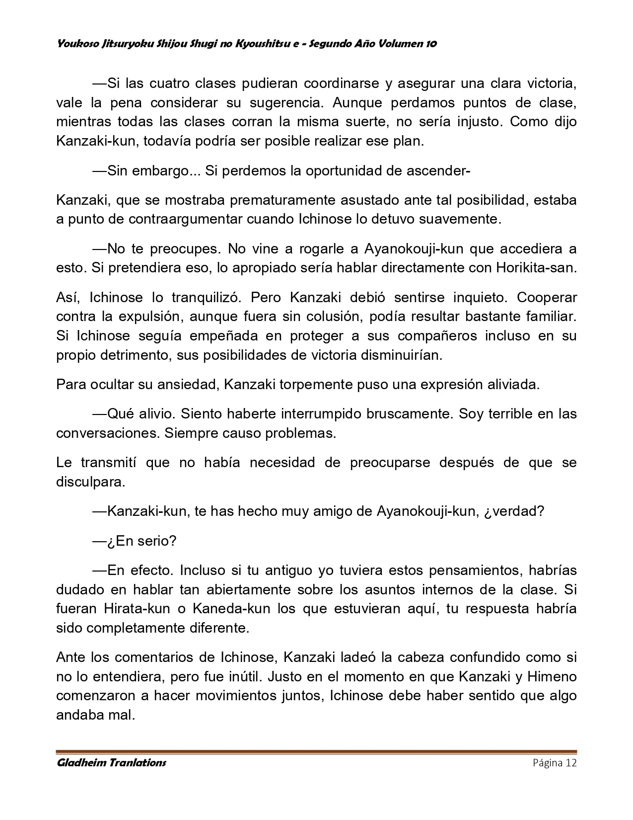 Página 12 del Manga