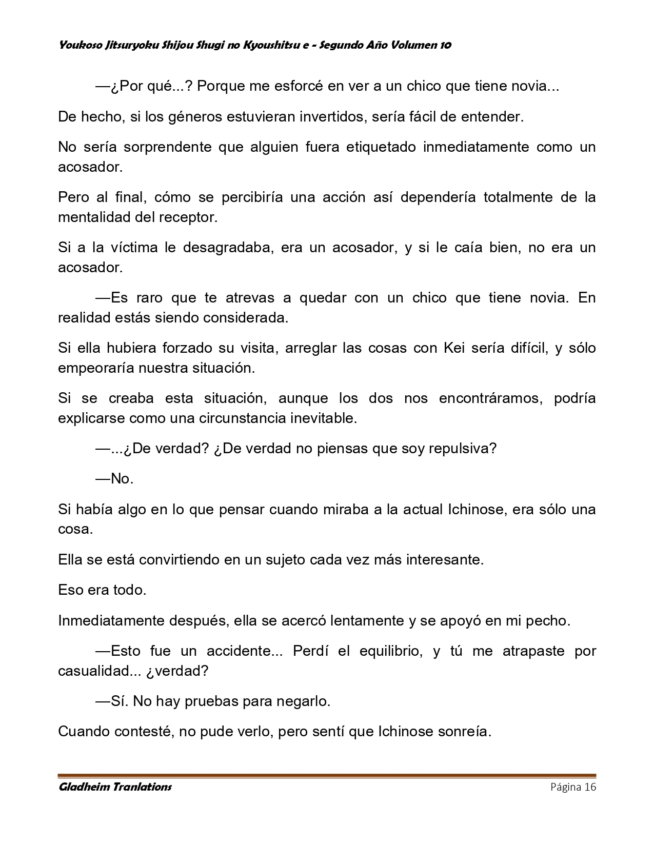 Página 16 del Manga