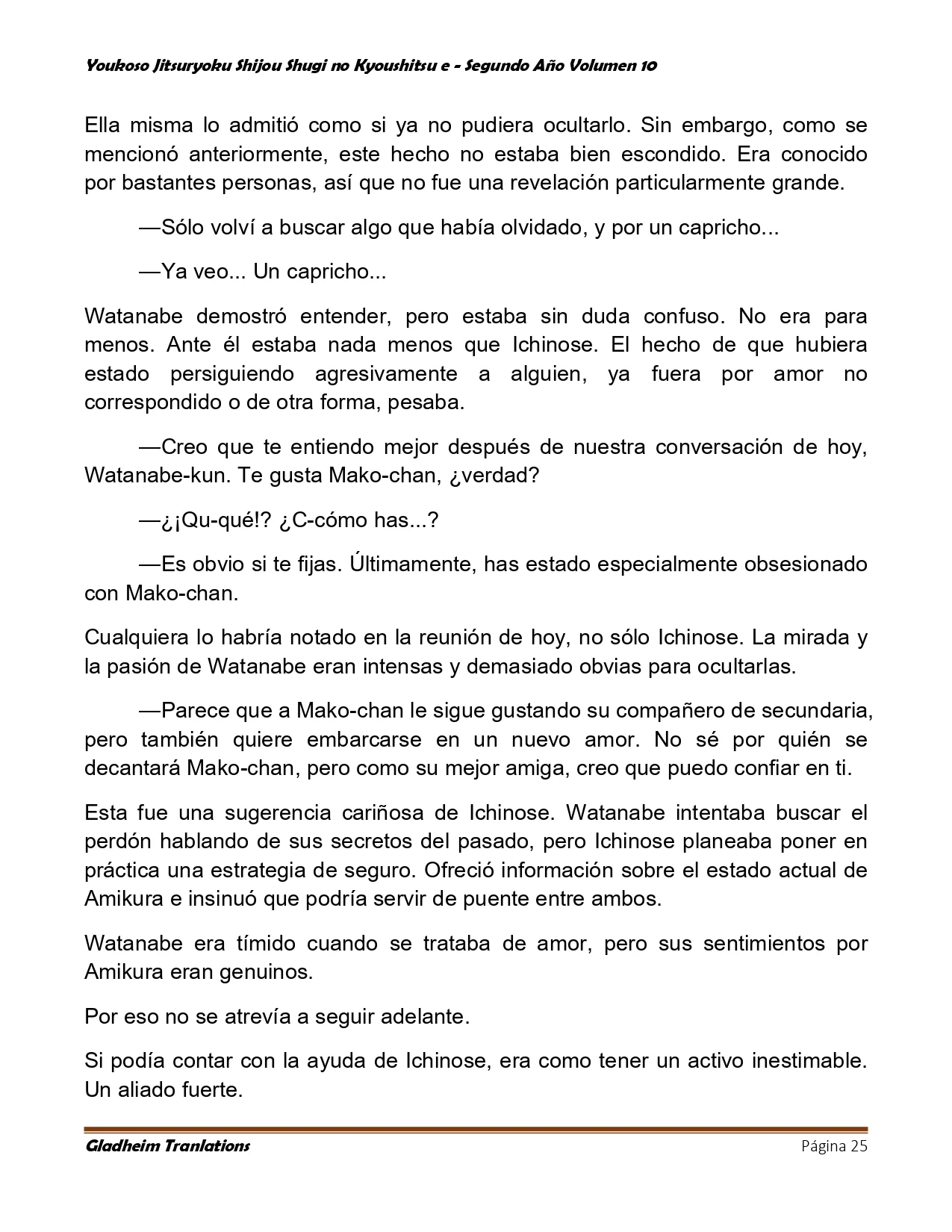 Página 25 del Manga