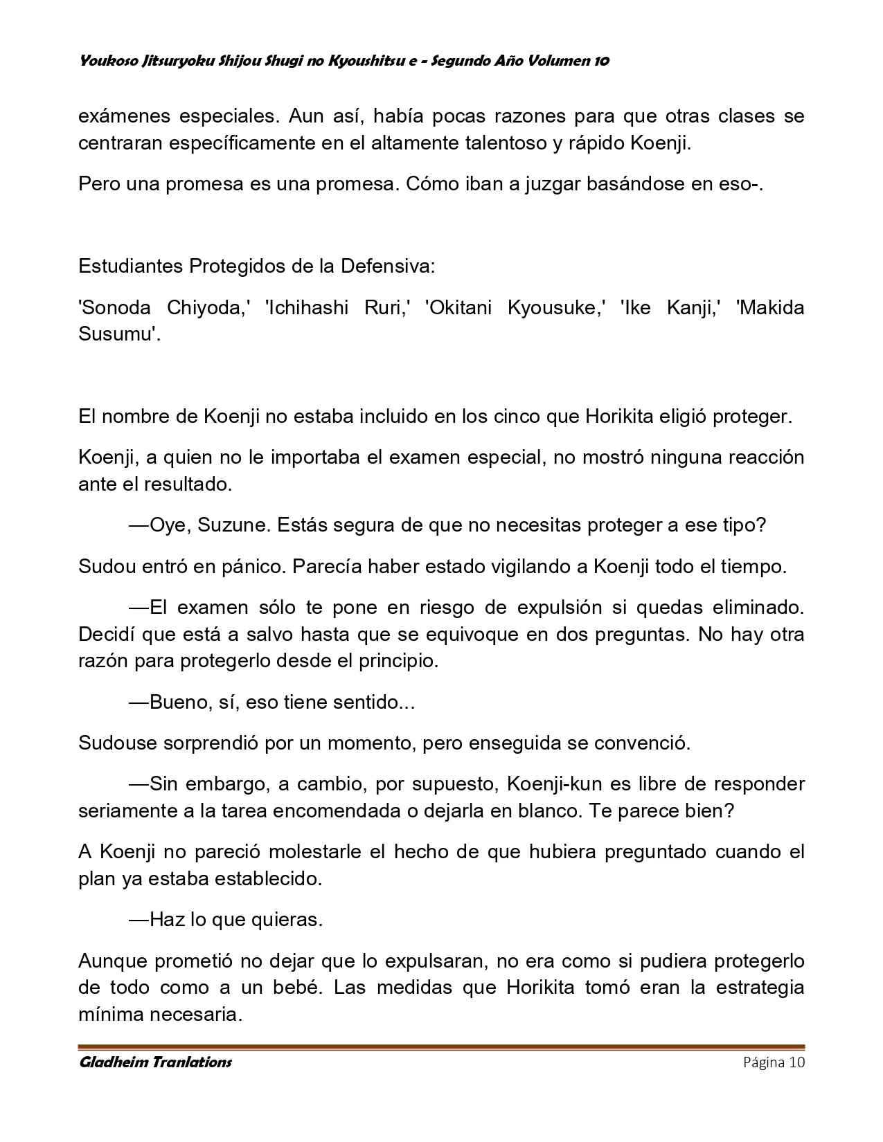 Página 10 del Manga