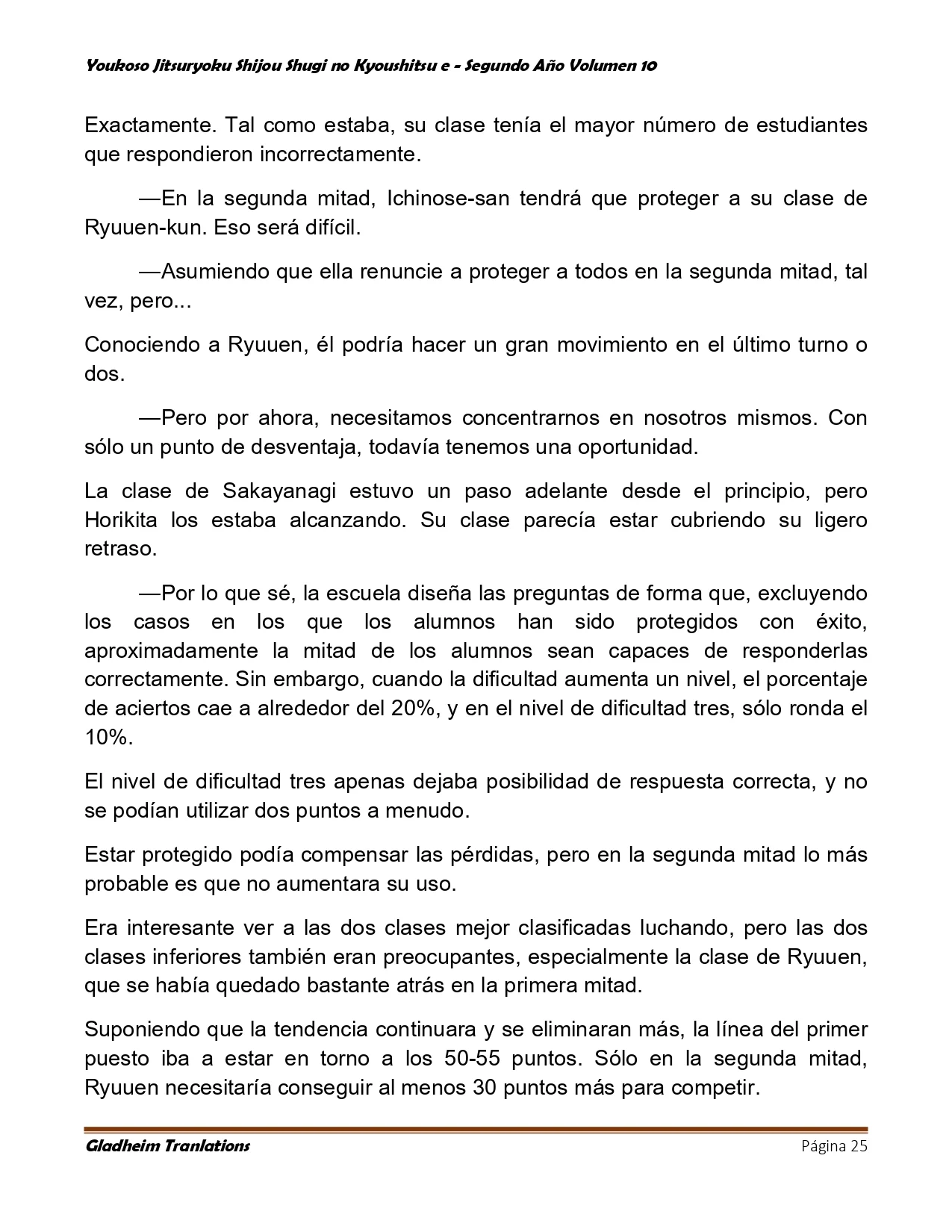 Página 25 del Manga