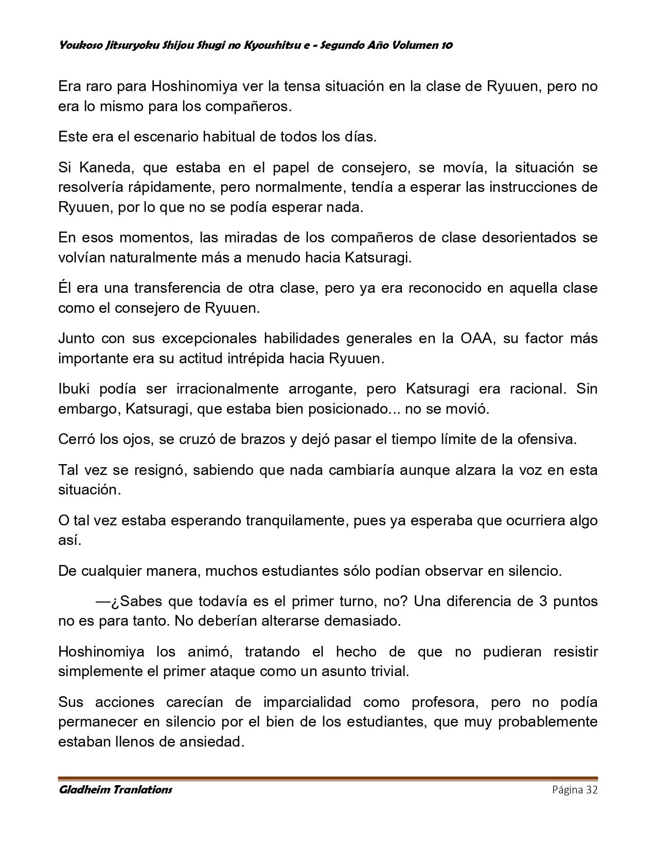 Página 32 del Manga