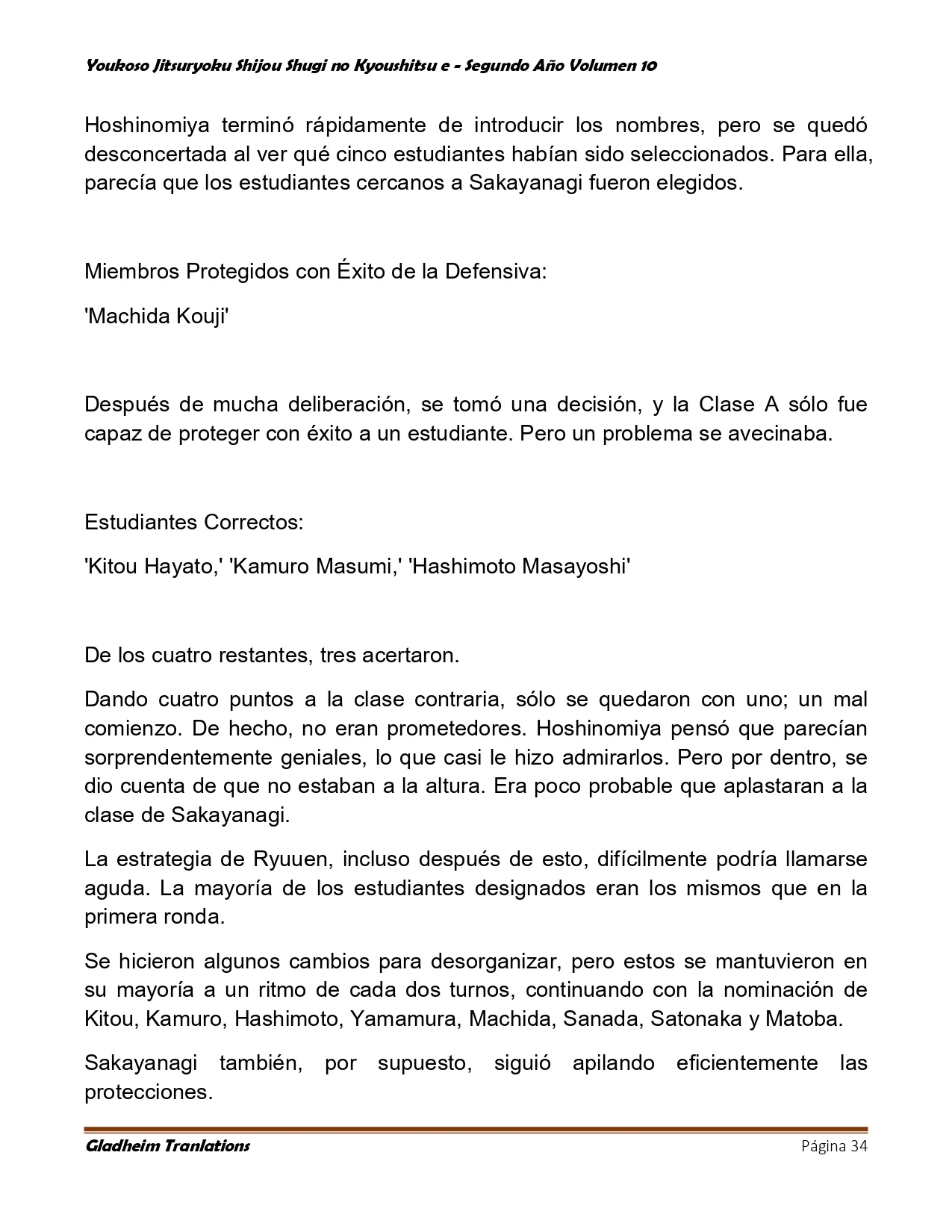 Página 34 del Manga