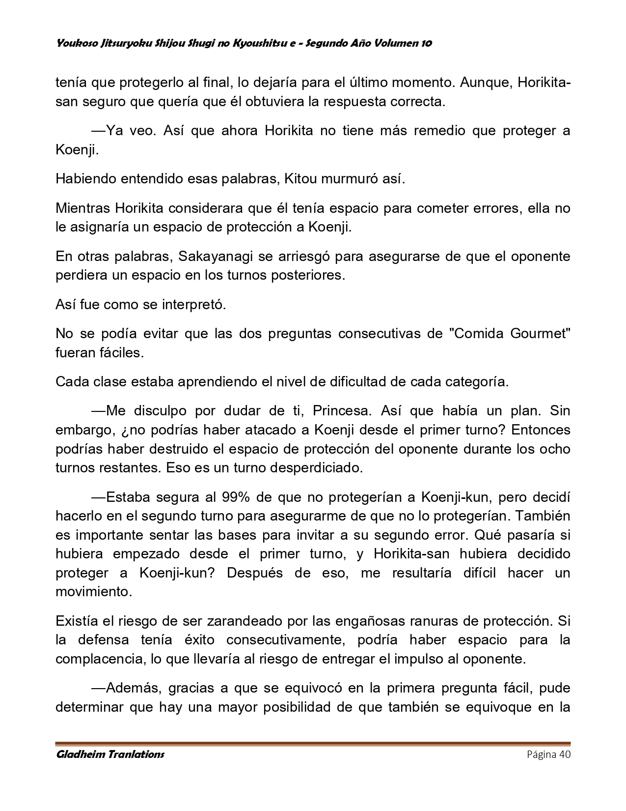 Página 40 del Manga