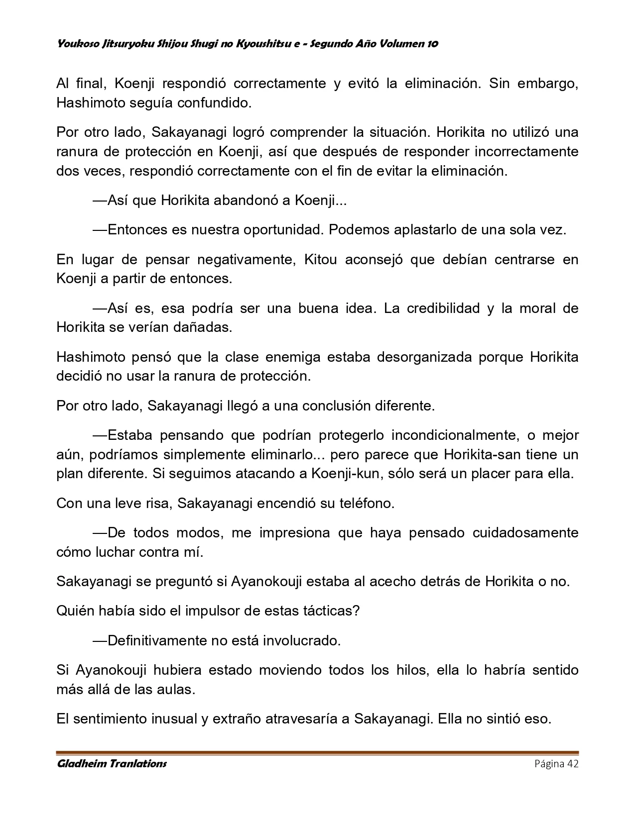 Página 42 del Manga