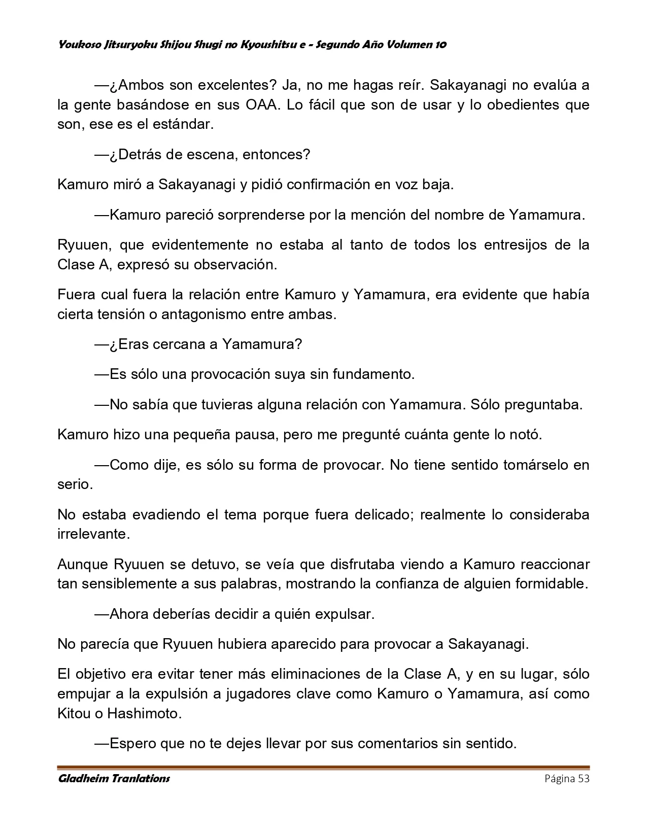 Página 53 del Manga